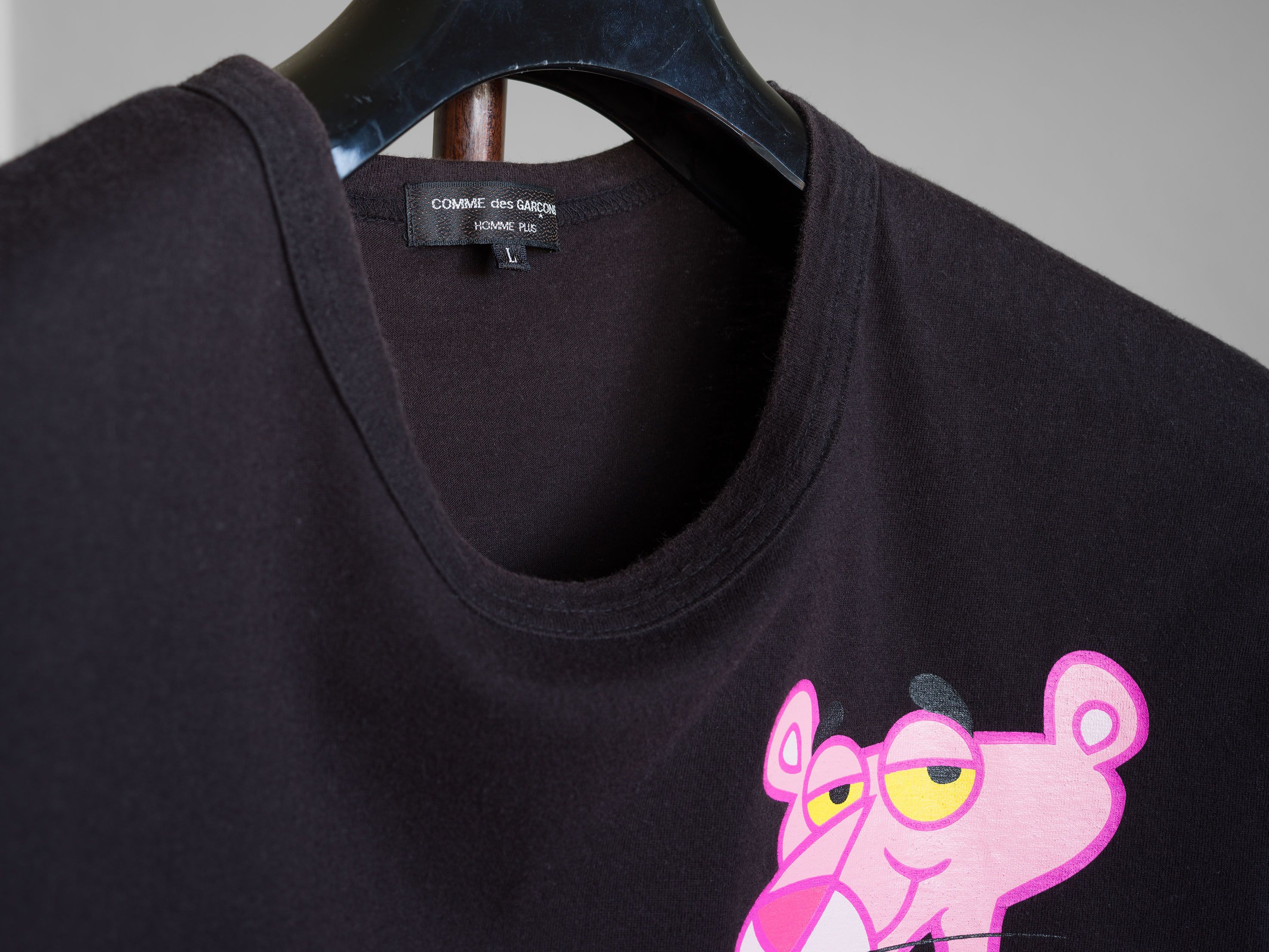 SS2005 COMME des GARÇONS HOMME PLUS PINK PANTHER T-SHIRT