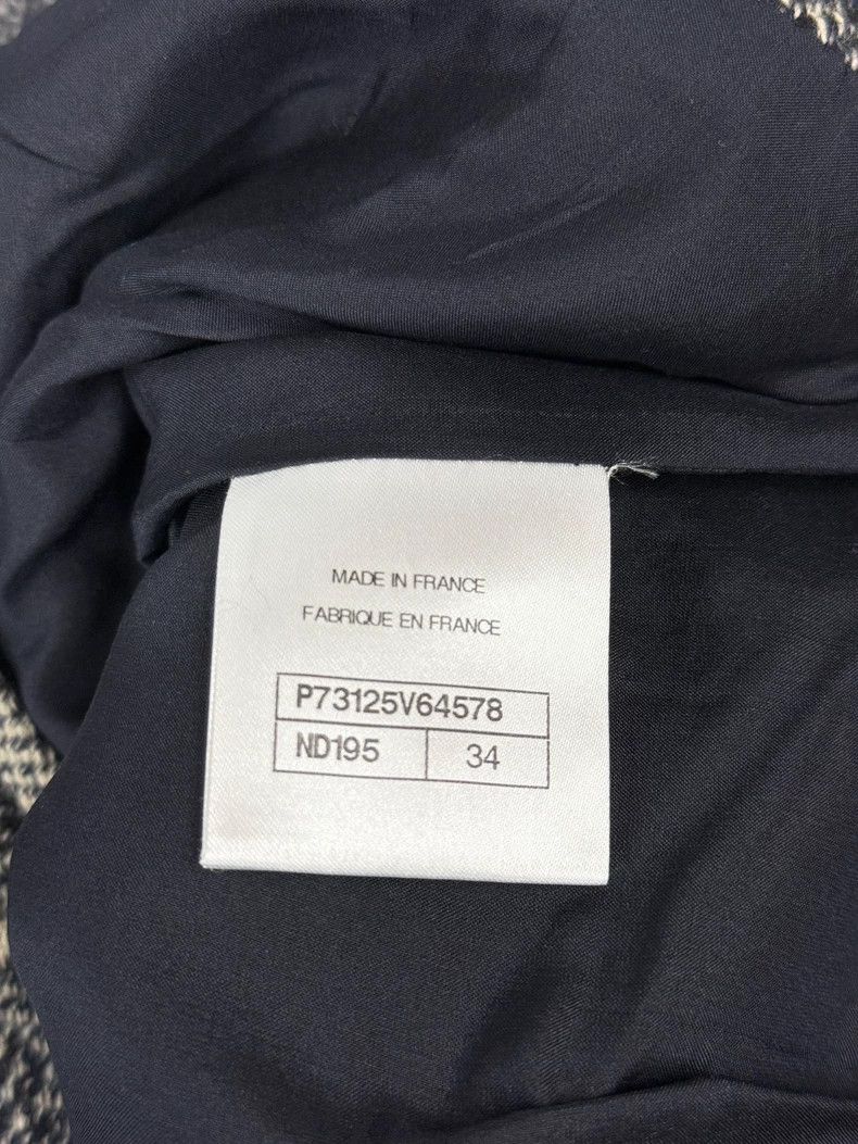 Chanel Chanel Gray plaid woollen trousers Size 42" / US 20 - 5 Thumbnail