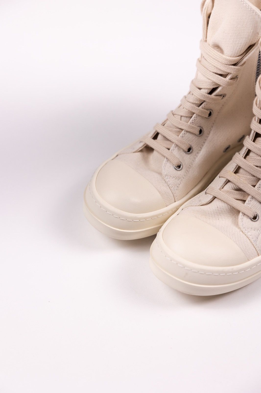 Rick Owens × Rick Owens Drkshdw Rick Owens DRKSHDW High Top Sneakers Size US 6 / IT 36 - 8 Thumbnail