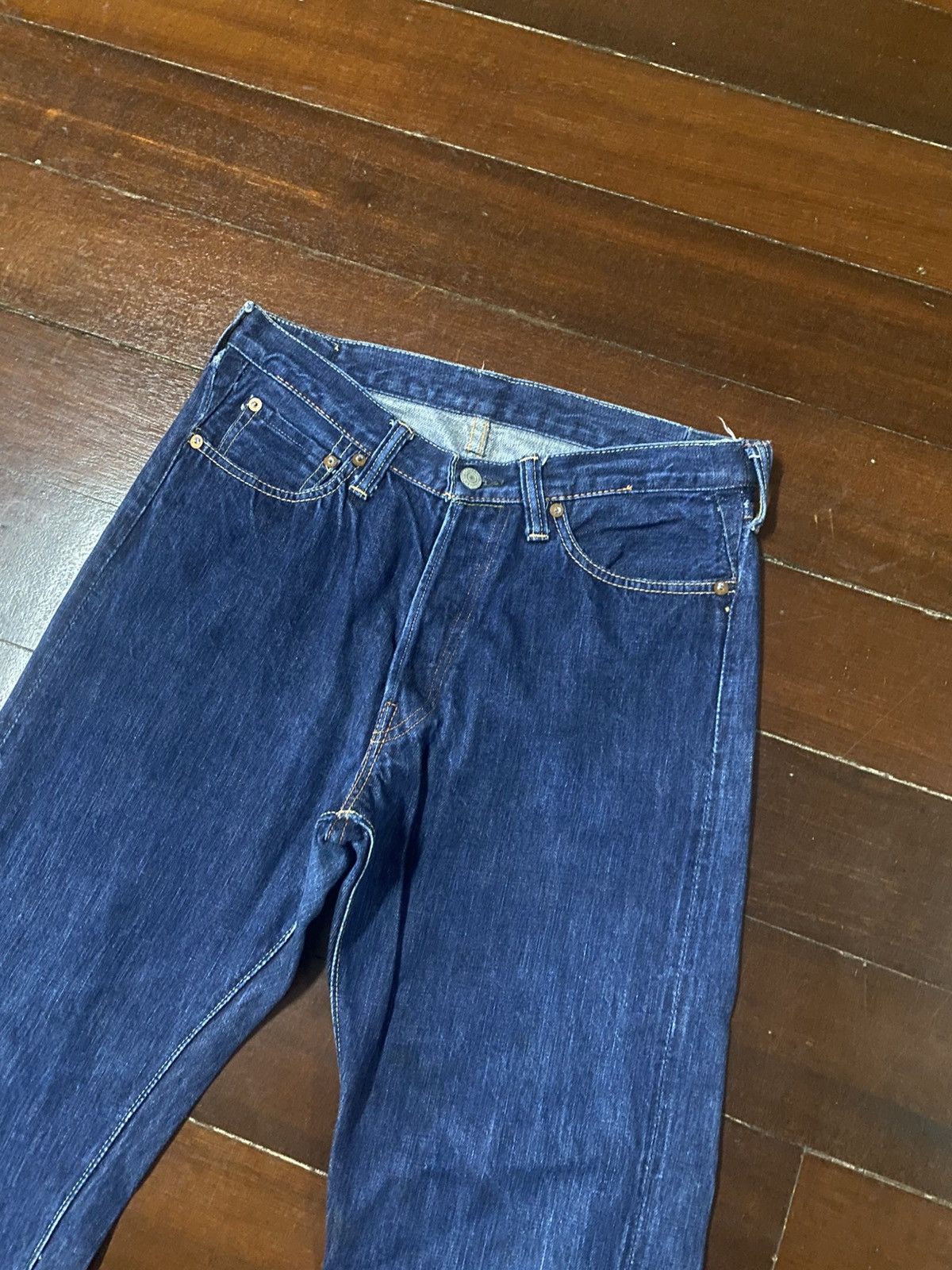 Full Count & Co. Rare 2000 limited edition FULLCOUNT 0105 selvedge Size US 31 - 5 Thumbnail
