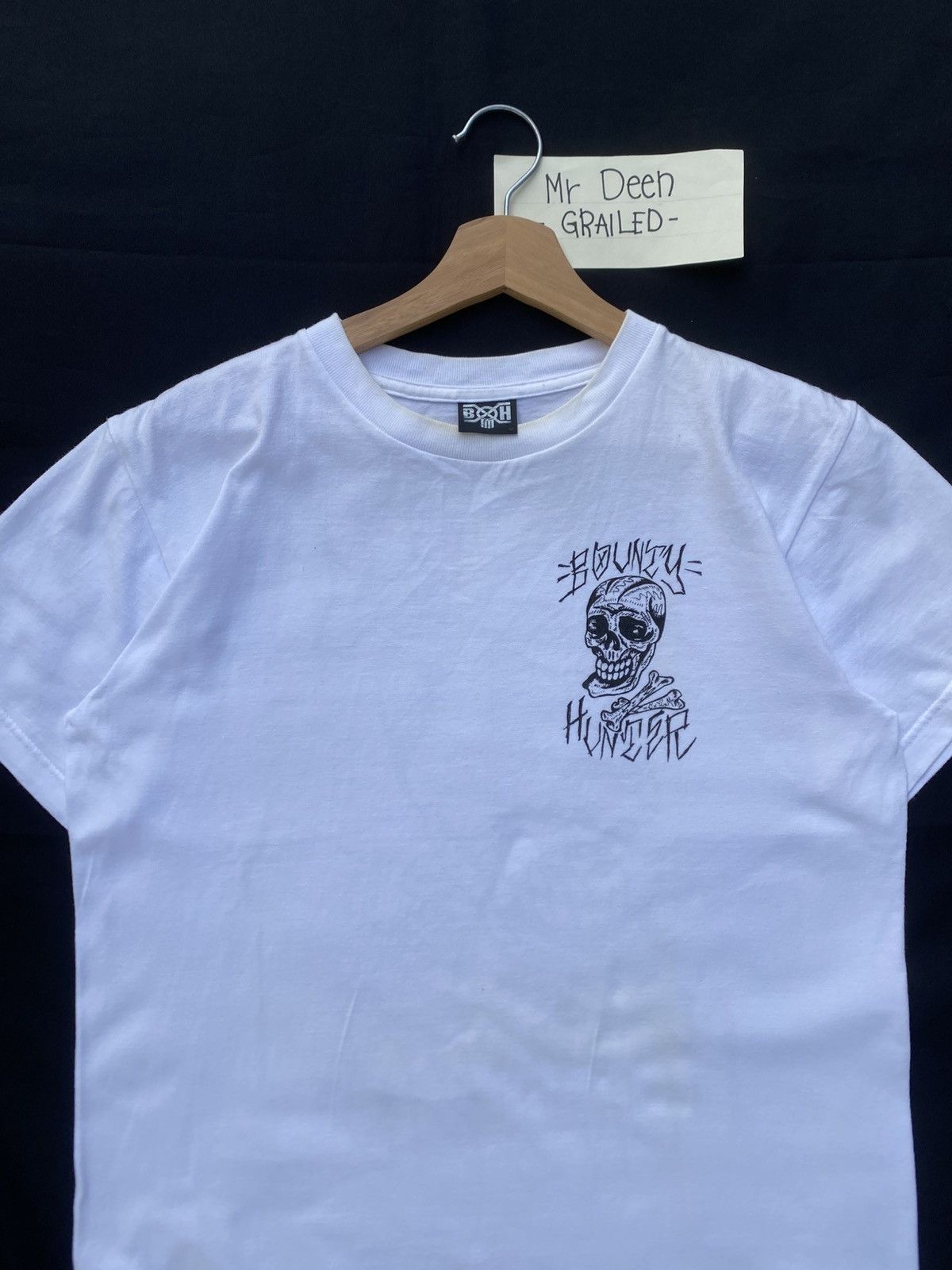 Bounty Hunter Rare Vintage 00s Bounty Hunter Skull Illustration Tshirt Size US M / EU 48-50 / 2 - 11 Thumbnail