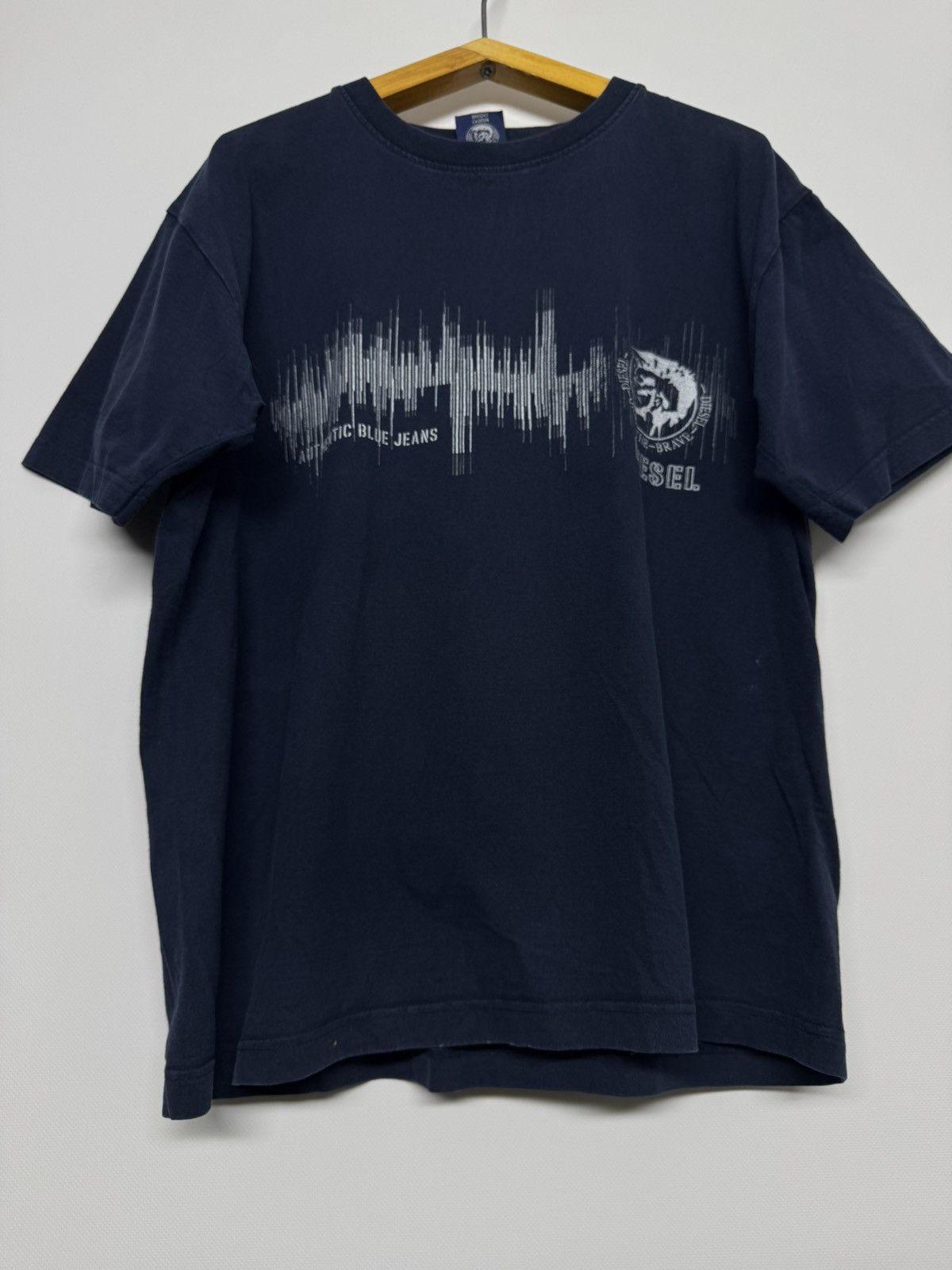 Diesel Vintage Big logo Y2K Diesel T-shirt Rare Size US M / EU 48-50 / 2 - 7 Thumbnail
