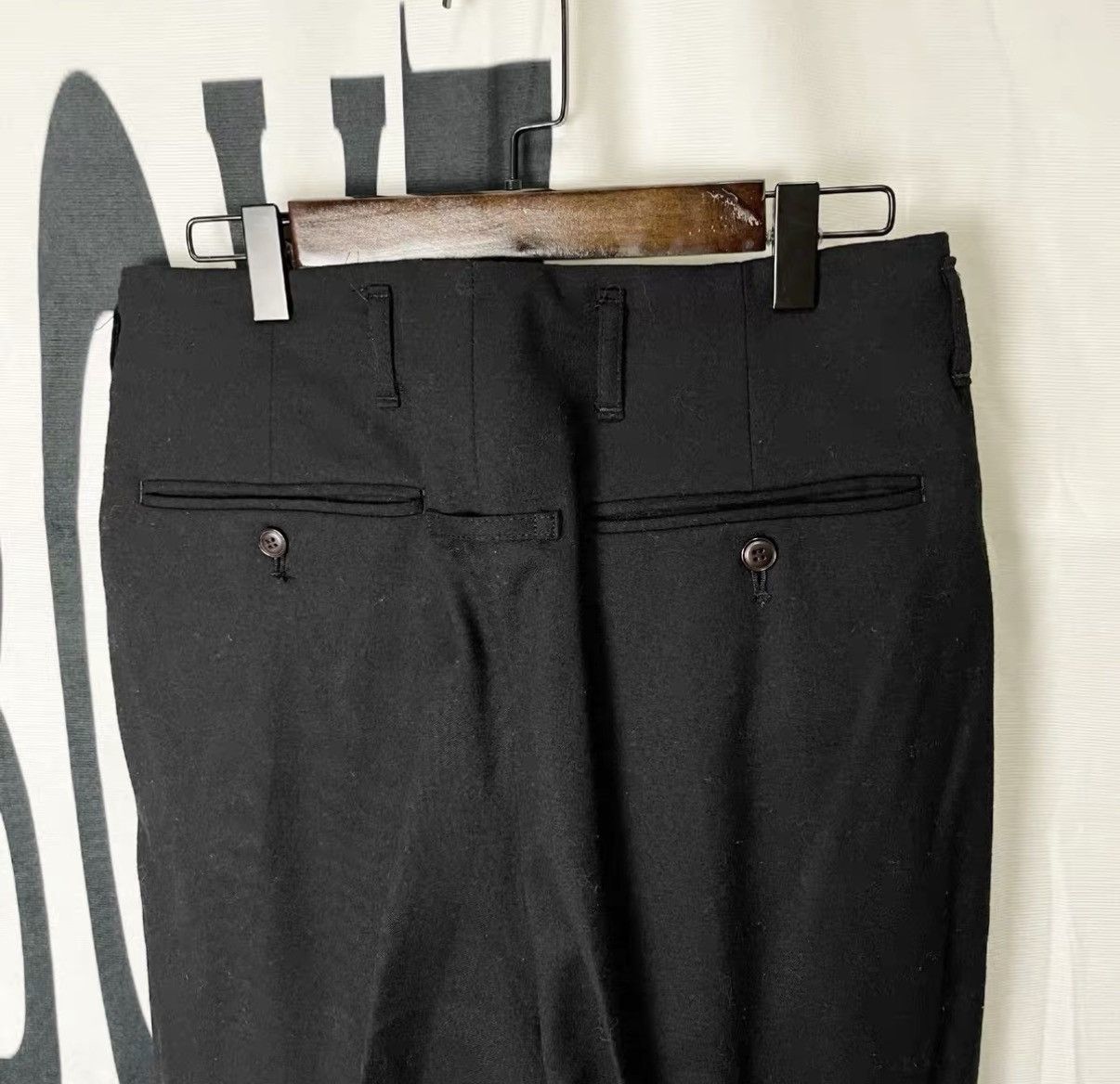 Jean Paul Gaultier Jean Paul Gaultier Draped Wool Trousers with Crease J29 Size US 34 / EU 50 - 4 Thumbnail