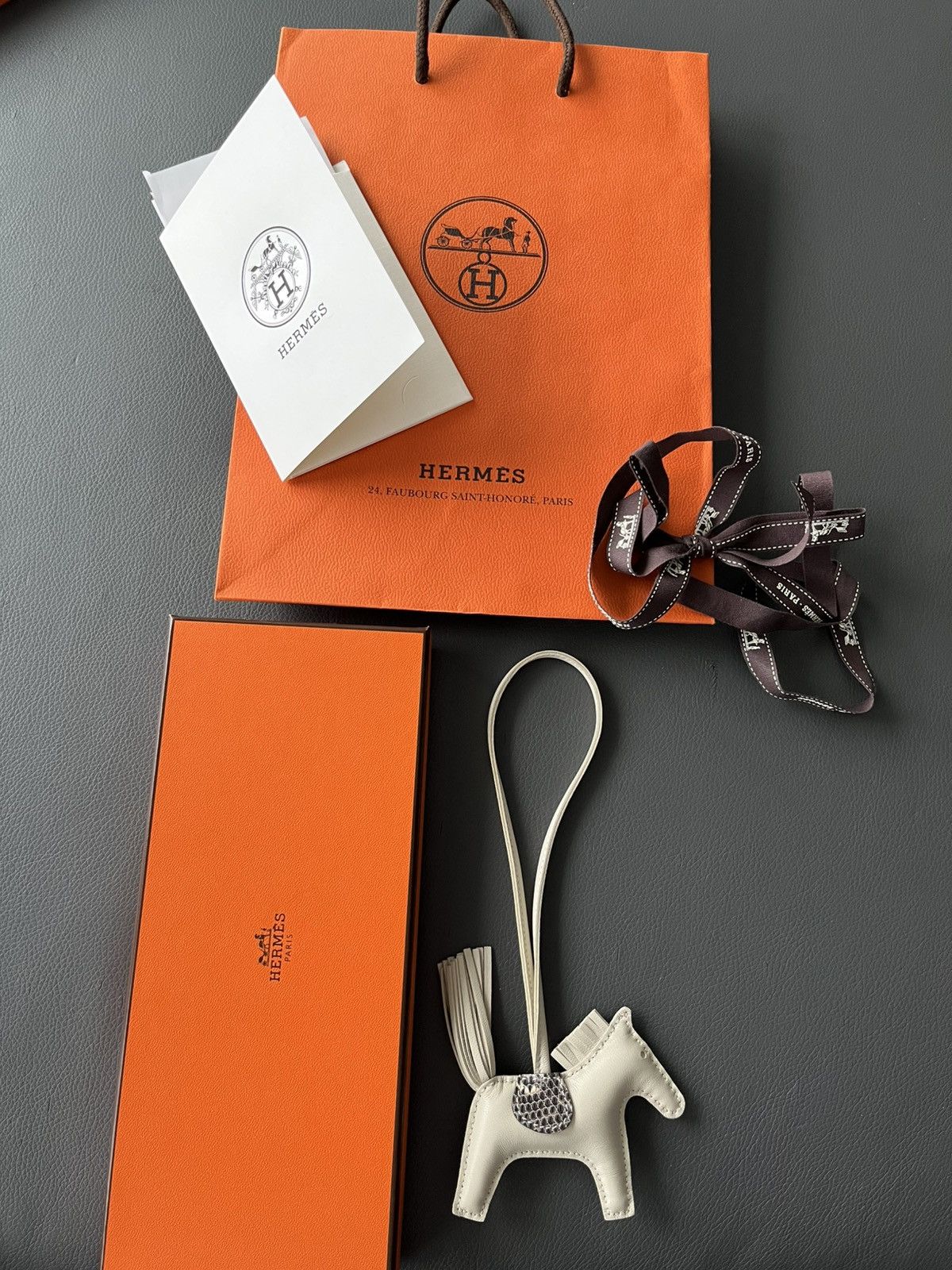 Hermes Super Rare Hermes Ombré Lizard PM Rodeo Charm Brand New Size ONE SIZE - 12 Thumbnail