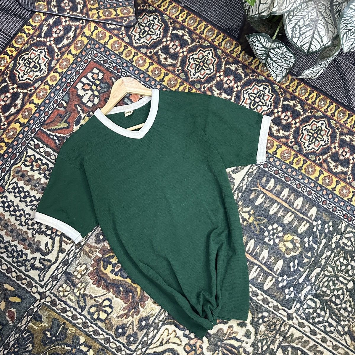Russell Athletic Vintage 70’s Russell Athletic Nylon Tshirt Size US M / EU 48-50 / 2 - 1 Thumbnail