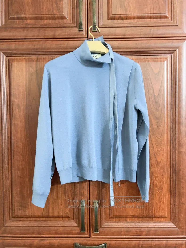 Fendi Fendi Wool long-sleeved top Size XS / US 0-2 / IT 36-38 - 3 Thumbnail