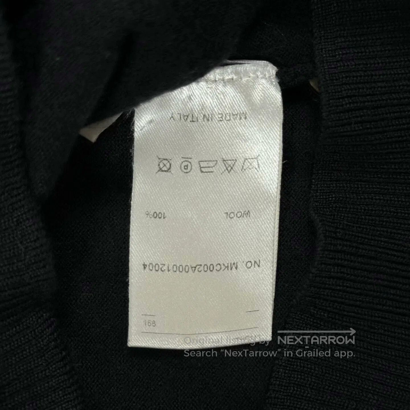 Thom Browne thom browne black wool v-neck cardigan. Size US S / EU 44-46 / 1 - 5 Thumbnail