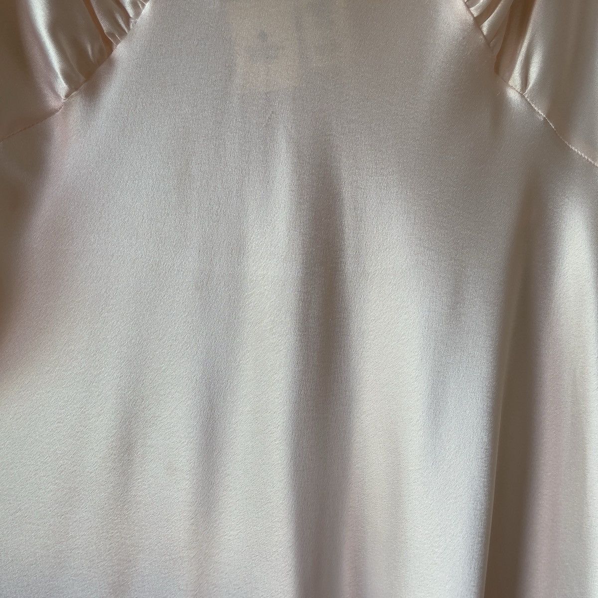 Victoria's Secret Victoria’s Secret 1980s Blush Pink Satin Slip Gown (L) Size L / US 10 / IT 46 - 14 Thumbnail