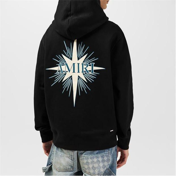 Amiri AMIRI Starburst Hoodie Size US L / EU 52-54 / 3 - 4 Thumbnail