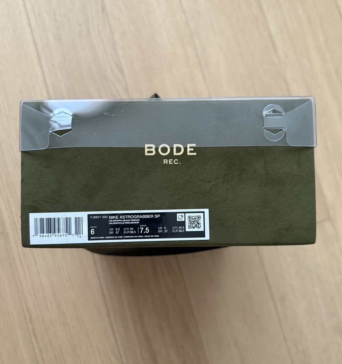 Bode × Nike Bode Nike Astro Grabber SP Chlorophyll [US 6] Size US 6 / EU 39 - 5 Thumbnail