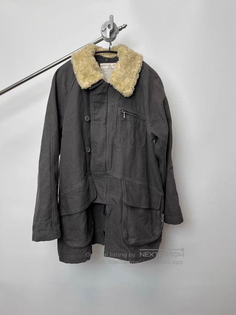 Issey Miyake Issey Miyake Water-washed Military Collar Jacket Size US M / EU 48-50 / 2 - 1 Thumbnail