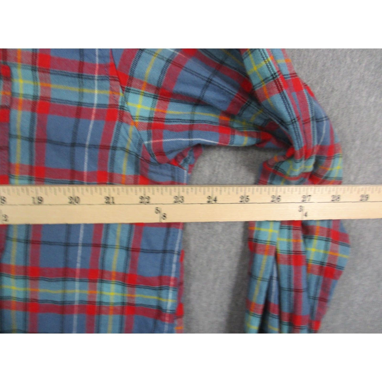 Undercover Over Under The Woodsman Shirt Mens Large Blue Plaid Flannel Long Sleeve Shirt Size US L / EU 52-54 / 3 - 6 Thumbnail