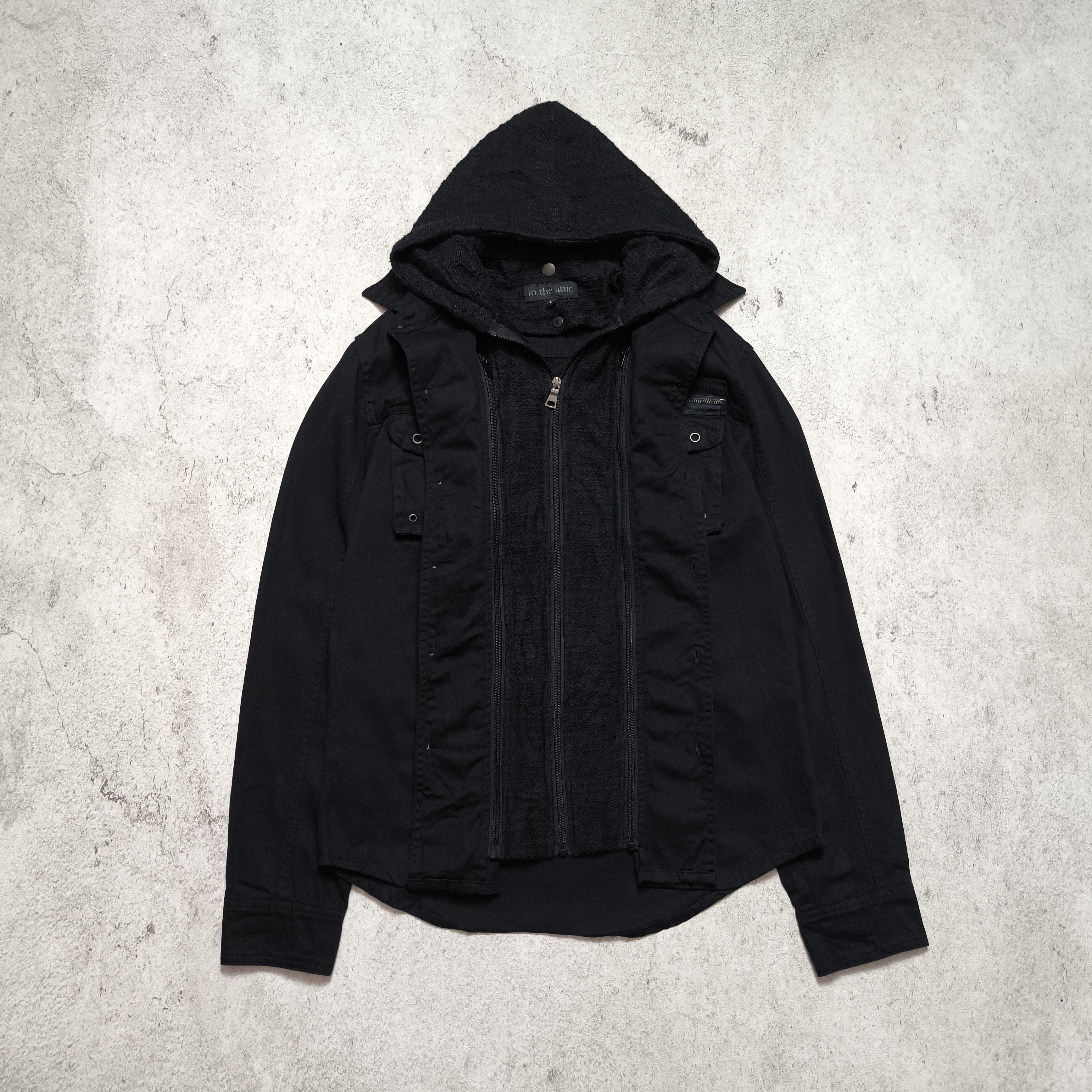 Le Grande Bleu (L.G.B.) In The Attic Double Zip Shirt - Vkei gothic style Size US L / EU 52-54 / 3 - 2 Thumbnail
