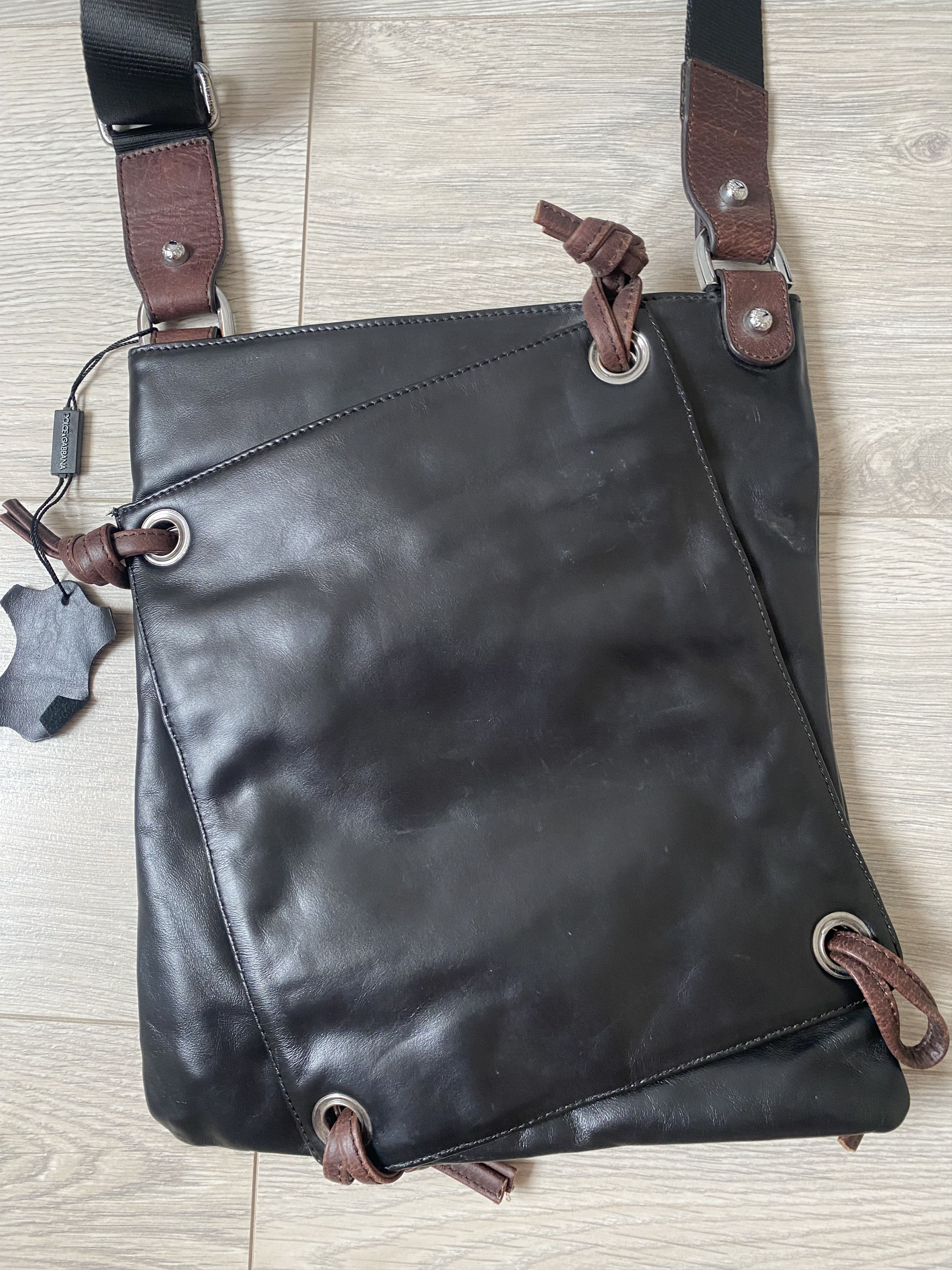 Dolce & Gabbana Dolce & Gabbana Avant Garde Leather Shoulder Crossbody Bag Size ONE SIZE - 2 Thumbnail