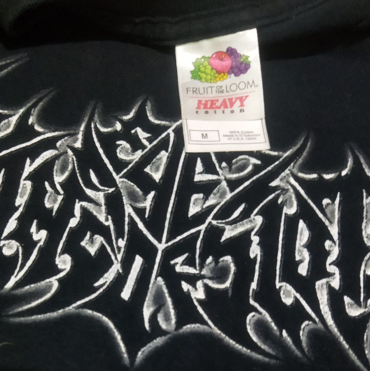 Band Tees Vintage 2000s Death Metal Dying Eyes Of Sloth Shirt Size US M / EU 48-50 / 2 - 3 Thumbnail