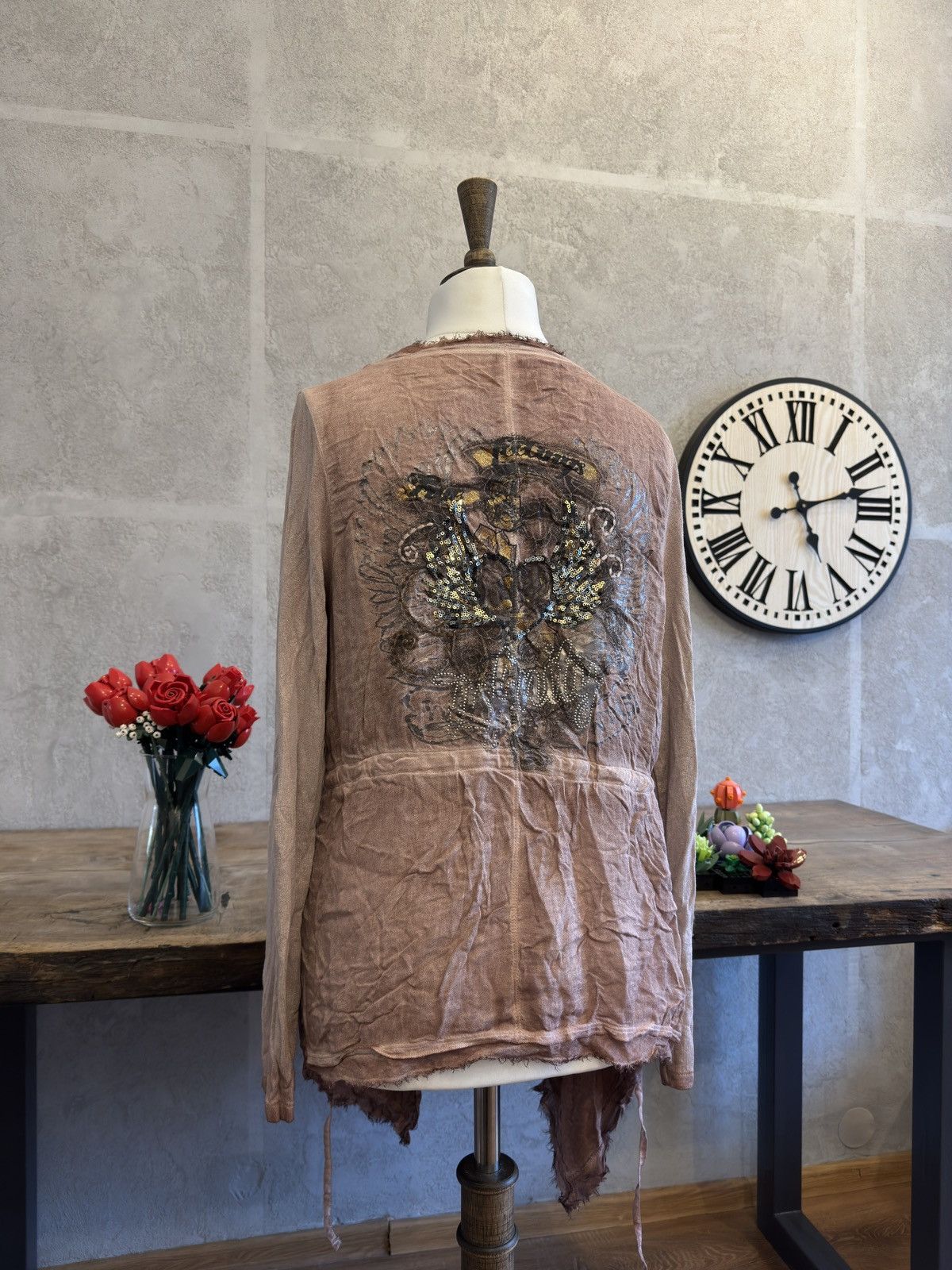 Vintage Vintage avant garde japanese cardigan longsleeve if6was9 y2k Size M / US 6-8 / IT 42-44 - 1 Thumbnail