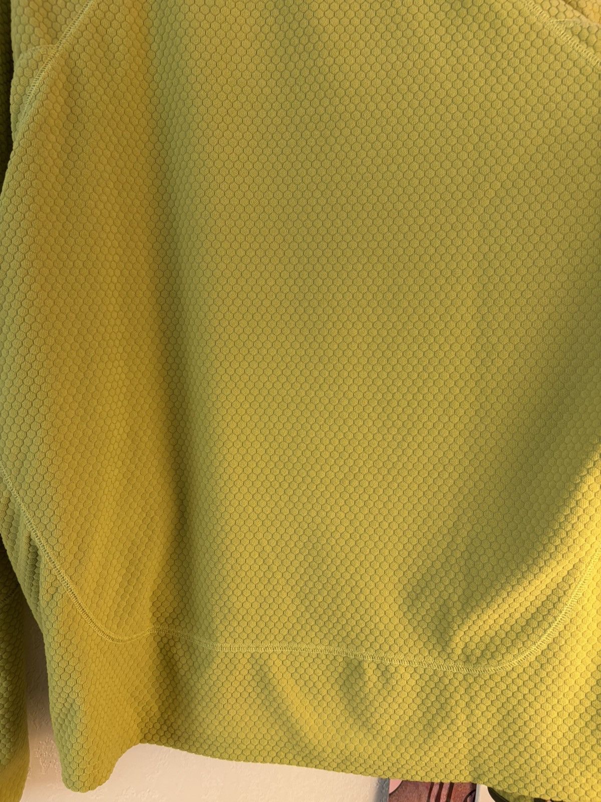 Palace Acid green Run it half zip thermal track jacket Size US XL / EU 56 / 4 - 12 Thumbnail