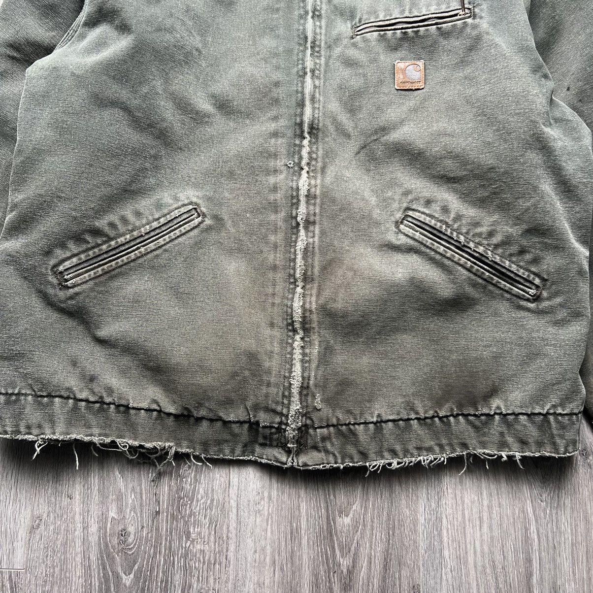 Carhartt Carhartt Detroit jacket J97 vintage Size US XL / EU 56 / 4 - 11 Thumbnail