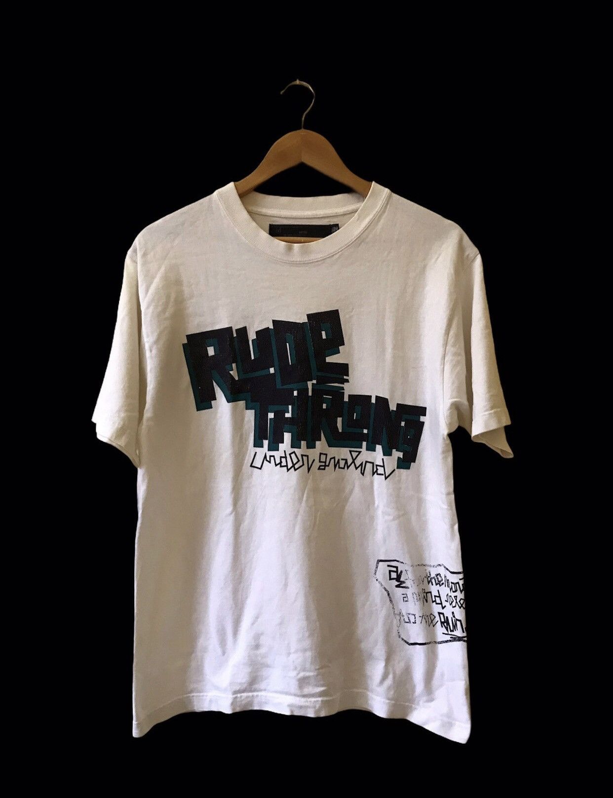 Number (N)ine × Streetwear Number Nine Rude Throng Tee | Grailed