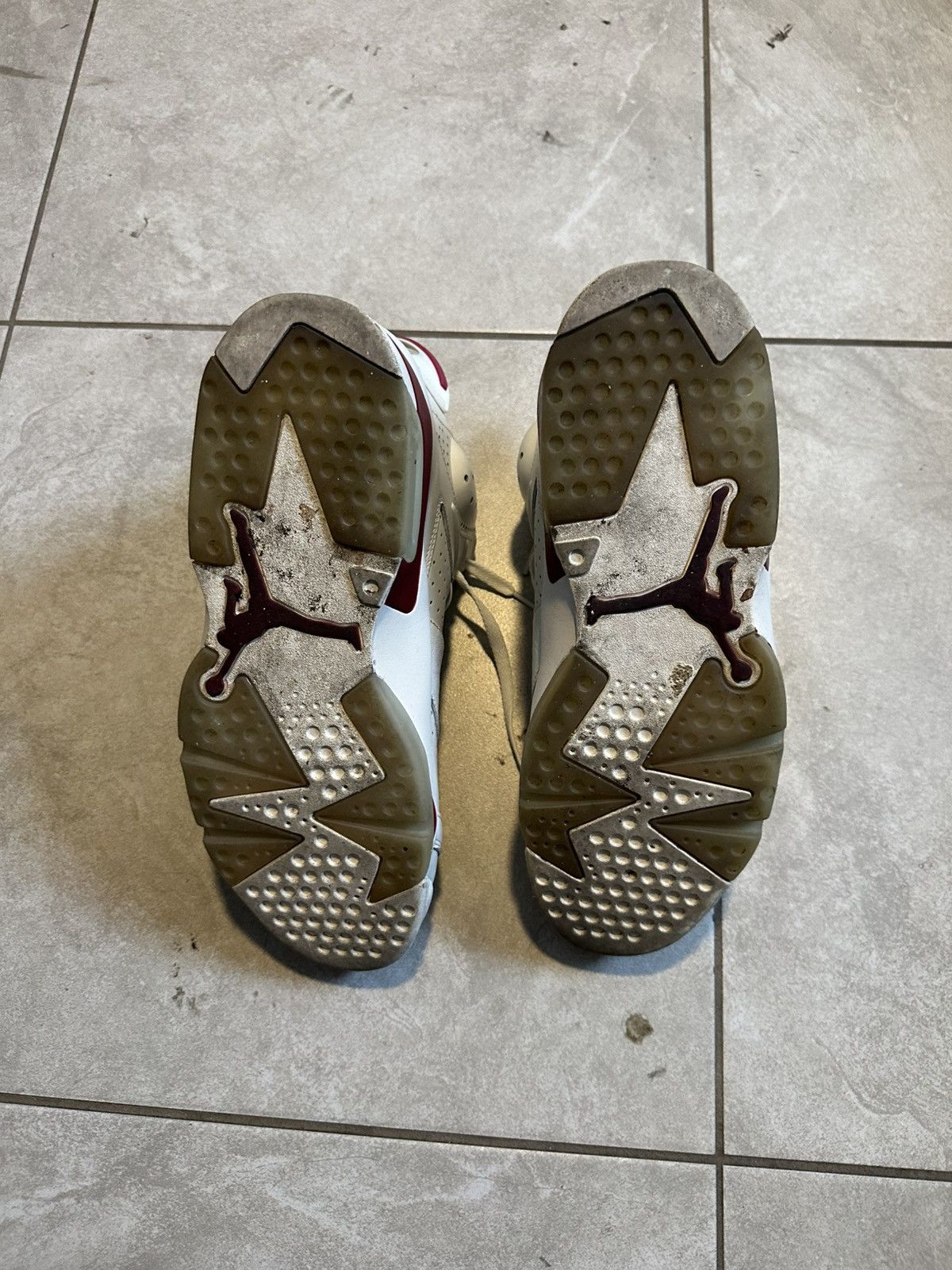 Nike Jordan 6 maroon Size US 11.5 / EU 44-45 - 4 Thumbnail