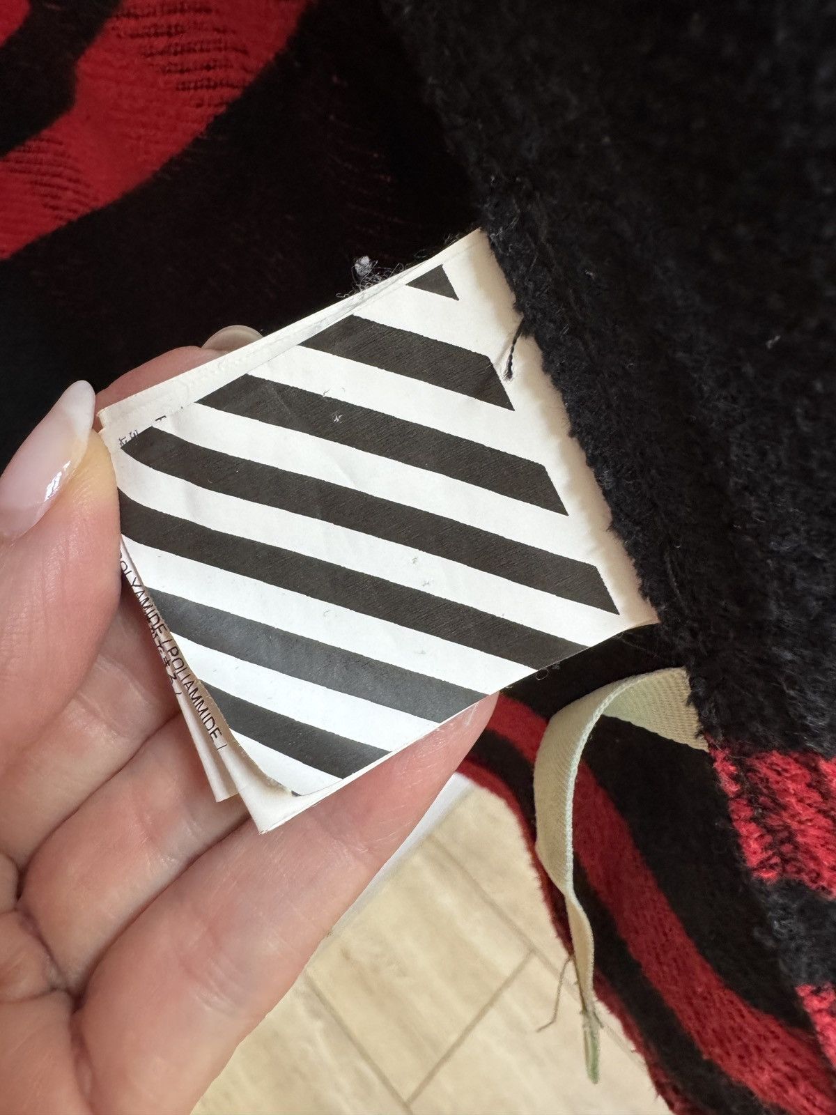 Off-White OFF-WHITE clo VIRGIL ABLOHT™ special edition red flannel Size US L / EU 52-54 / 3 - 6 Thumbnail