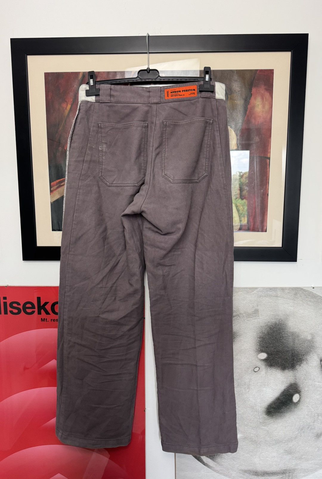 Heron Preston Heron Preston Designer Skate Pant Luxury Dickies Vibe Rare Size US 33 - 2 Thumbnail