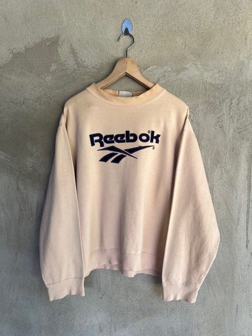 Reebok Vintage Reebok Big Logo Sweatshirt Size US M / EU 48-50 / 2 - 2 Thumbnail