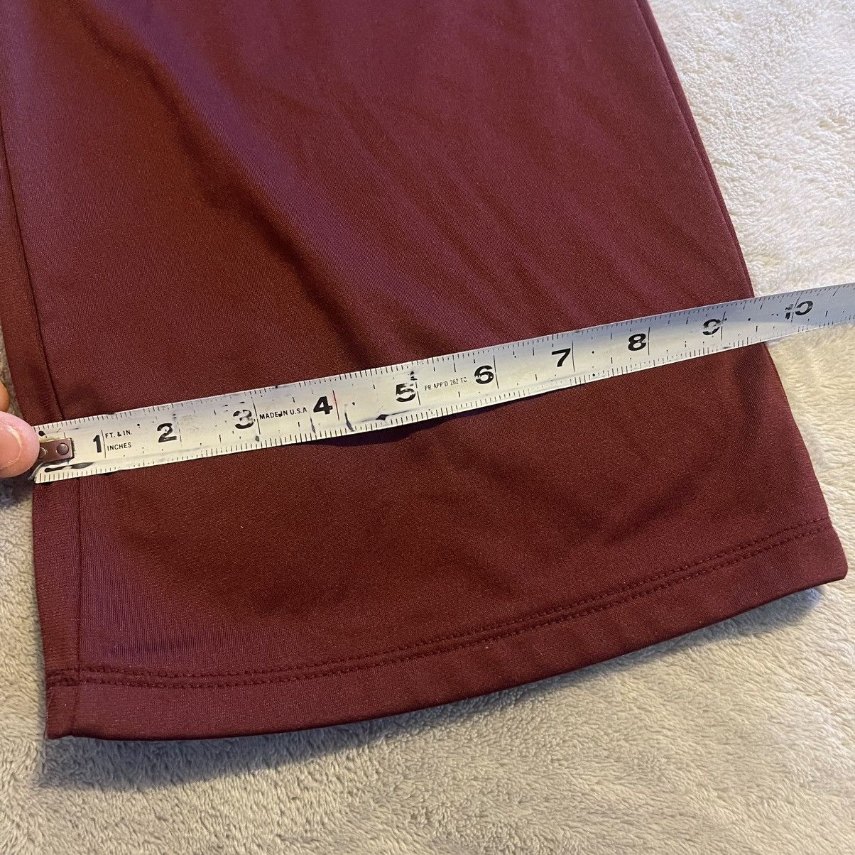 Coca Cola Coca Cola Sweatpants Women Medium Burgundy Wide-Leg Workout Size 31" - 11 Thumbnail