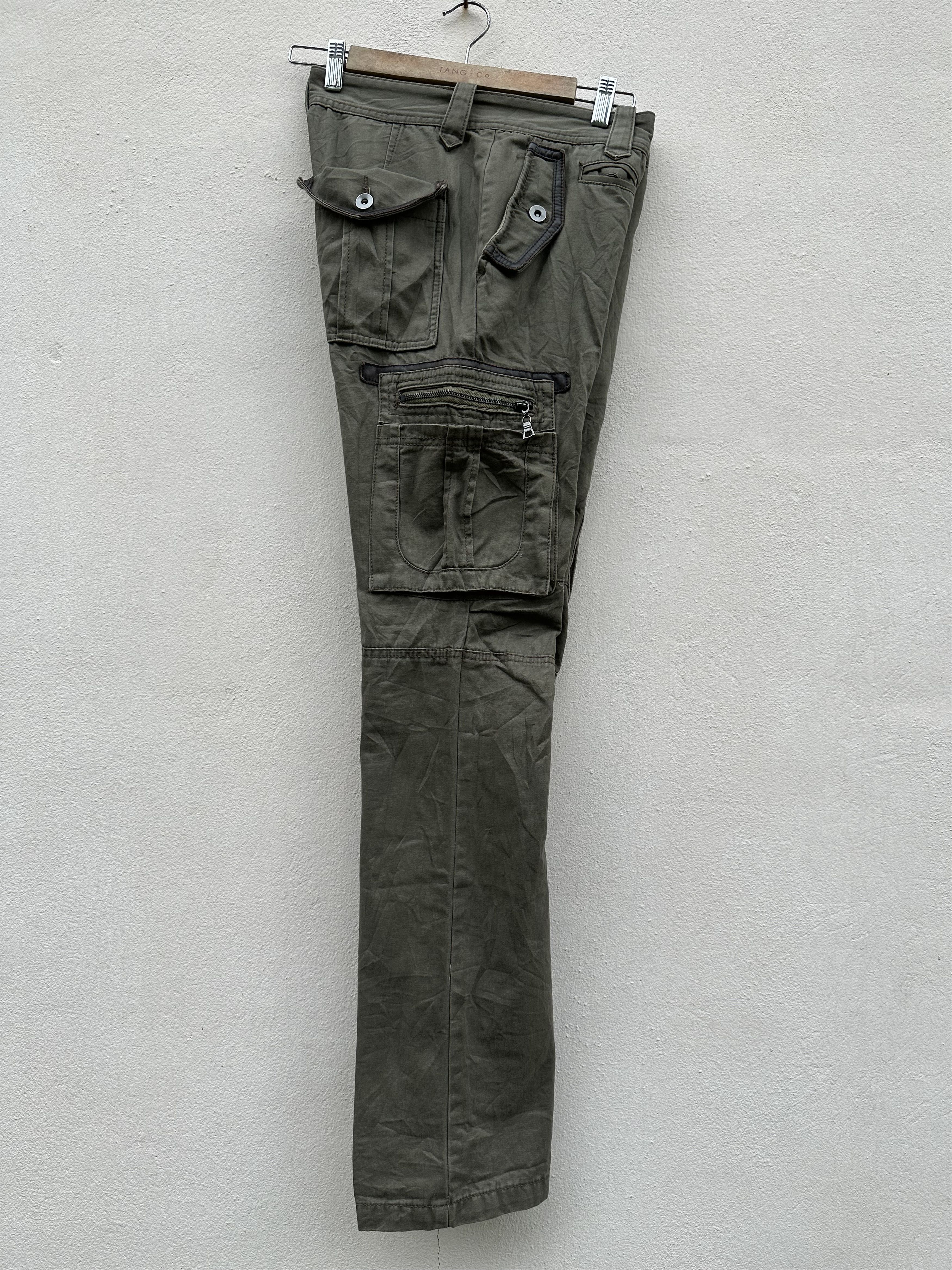 JACKROSE Japanese Brand JackRose Distressed Cargo Trouser Pant Size US 31 - 19 Thumbnail