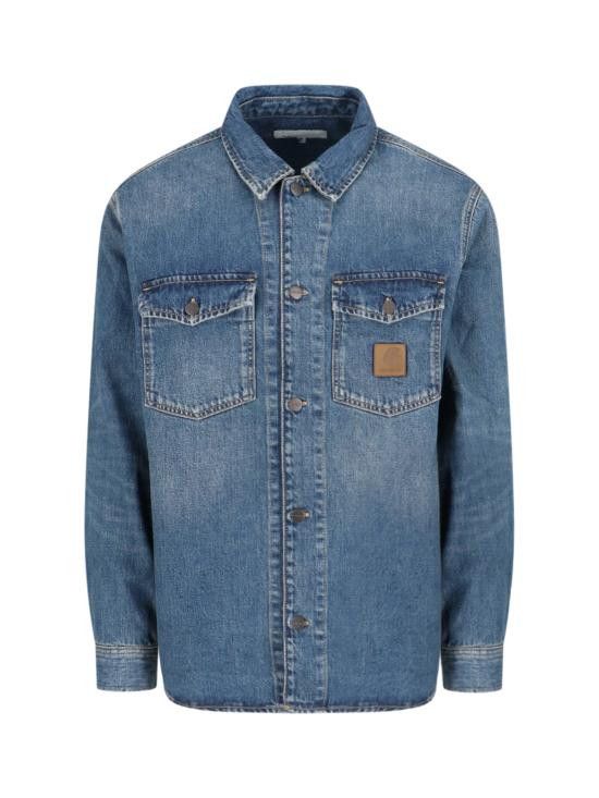 Carhartt Wip CARHARTT WIP Men Long Tops I034735 014Q Blue Size US S / EU 44-46 / 1 - 1 Thumbnail