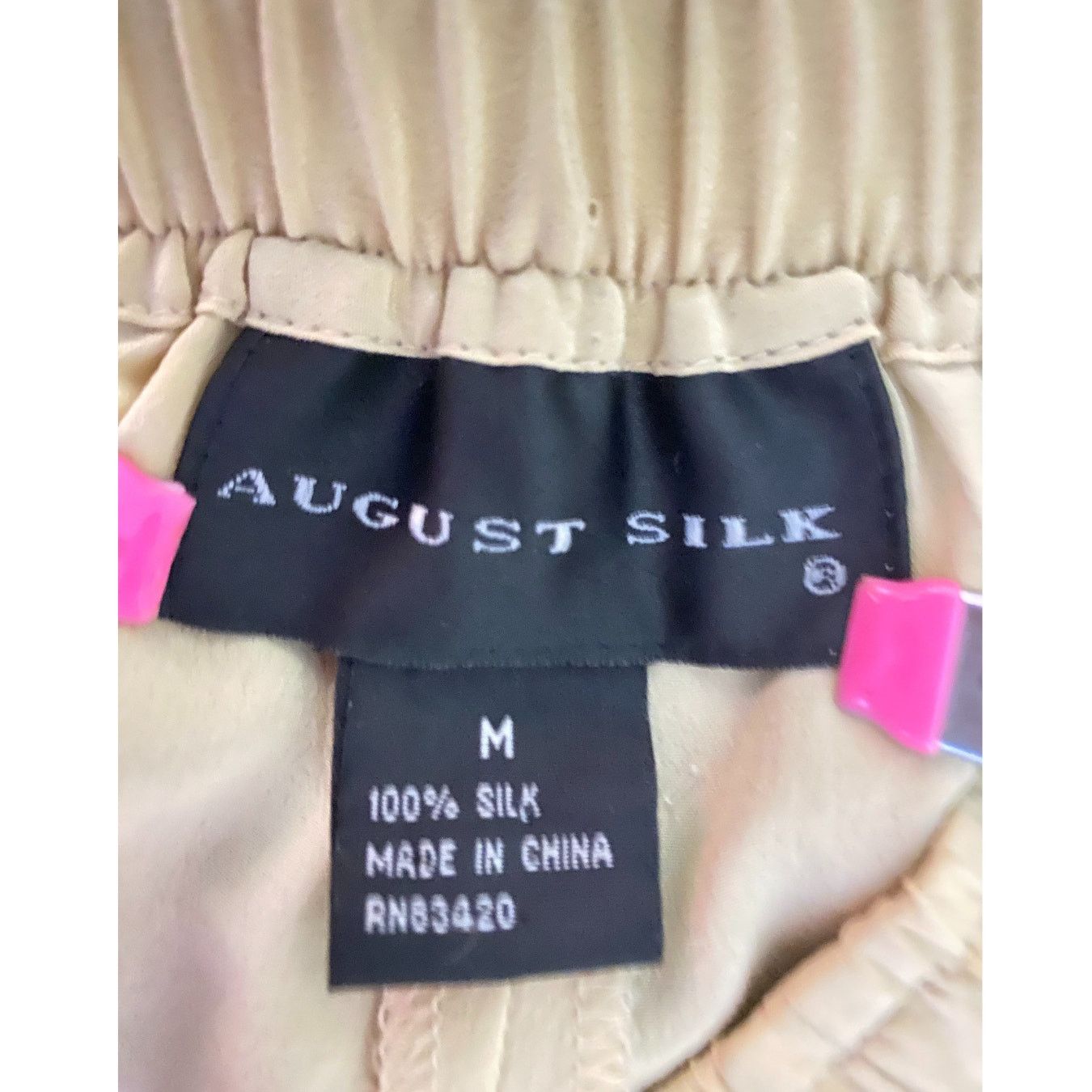 Other August Silk 100% Silk Pants Size 27" / US 4 / IT 40 - 4 Thumbnail