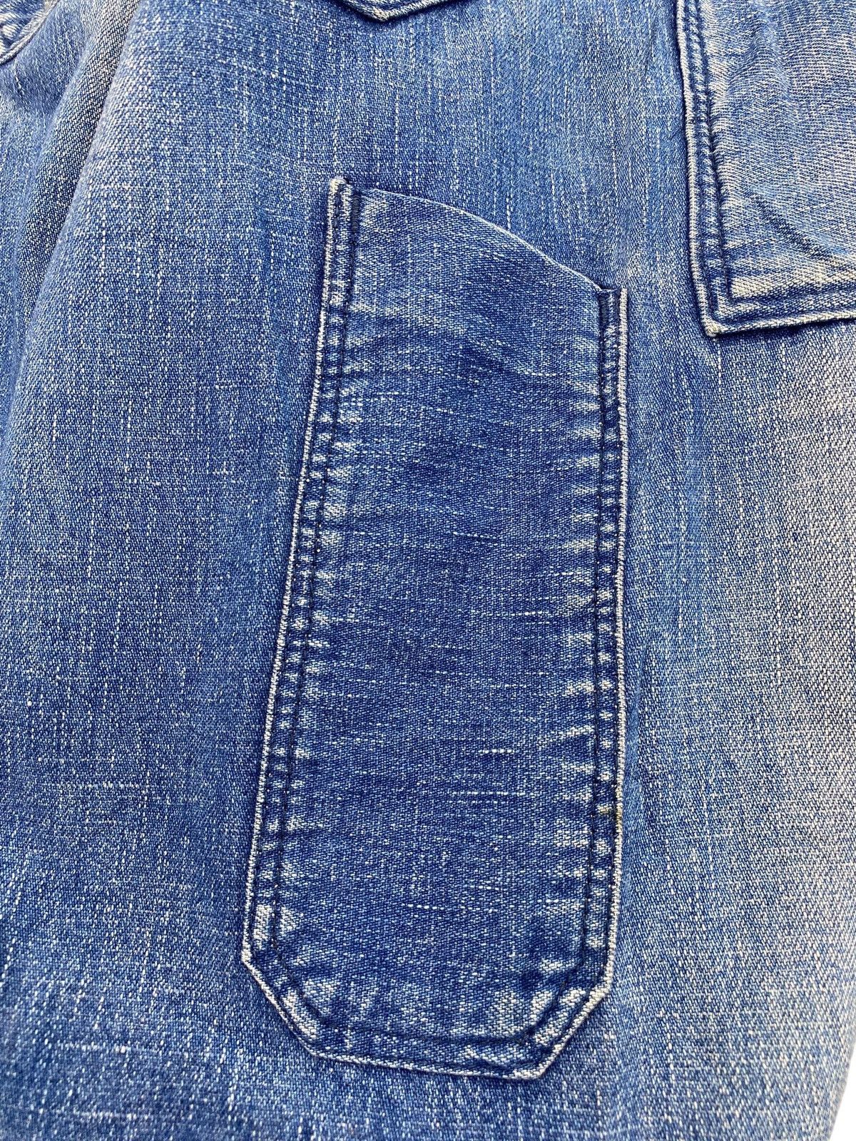 Big John Big John Brand Faded Blue Wash Style Loose Jeans Size US 34 / EU 50 - 11 Thumbnail