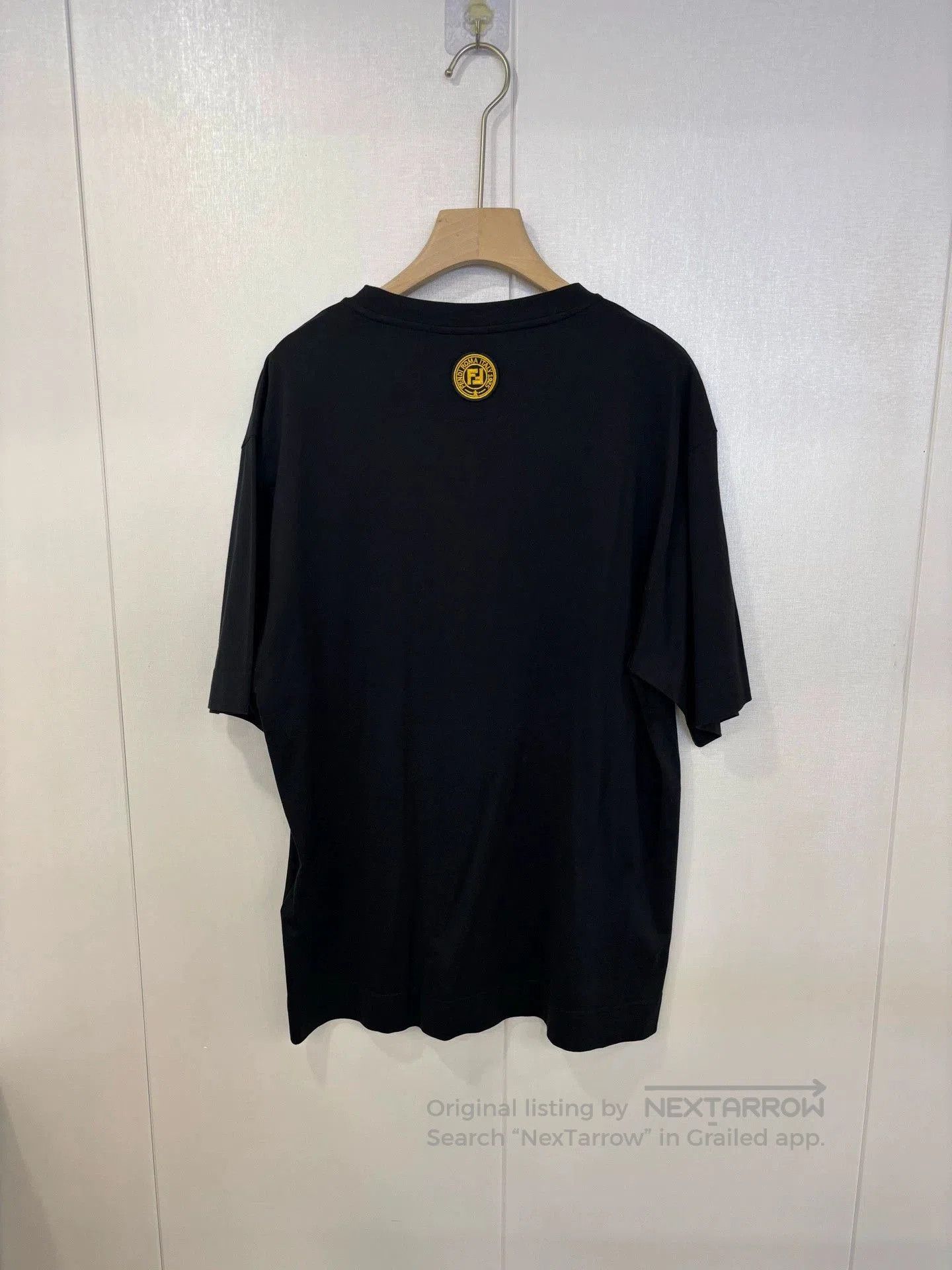 Fendi Fendi Men's Black Casual Short Sleeve T-shirt. Size US XS / EU 42 / 0 - 2 Thumbnail