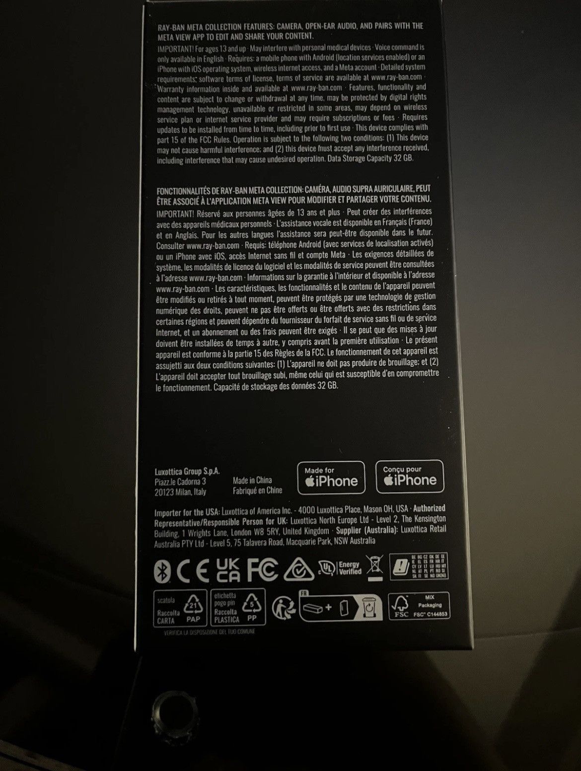 Ray-Ban x Meta x Coperni