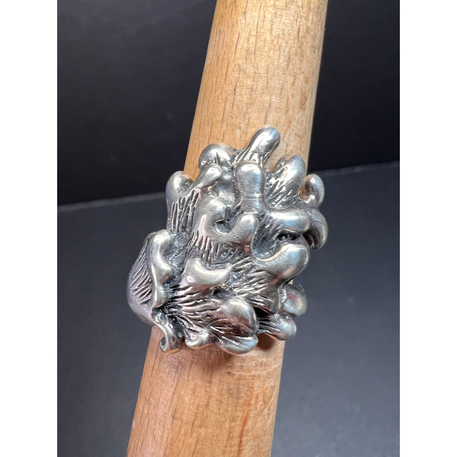 Other Sterling silver fungi coral ring size 7 Size ONE SIZE - 5 Thumbnail