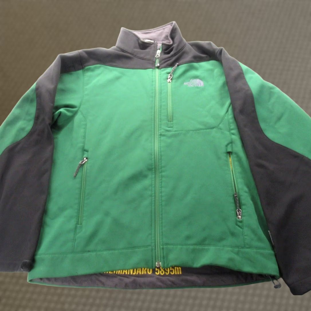 The North Face The North Face Jacket Medium Green Colorblock Kilimanjaro Mens Apex Size US M / EU 48-50 / 2 - 1 Thumbnail