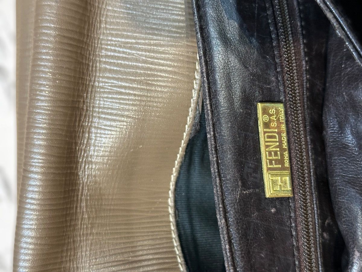 Fendi Vintage Fendi Zucca Monogram Shoulder Bag Size ONE SIZE - 8 Thumbnail