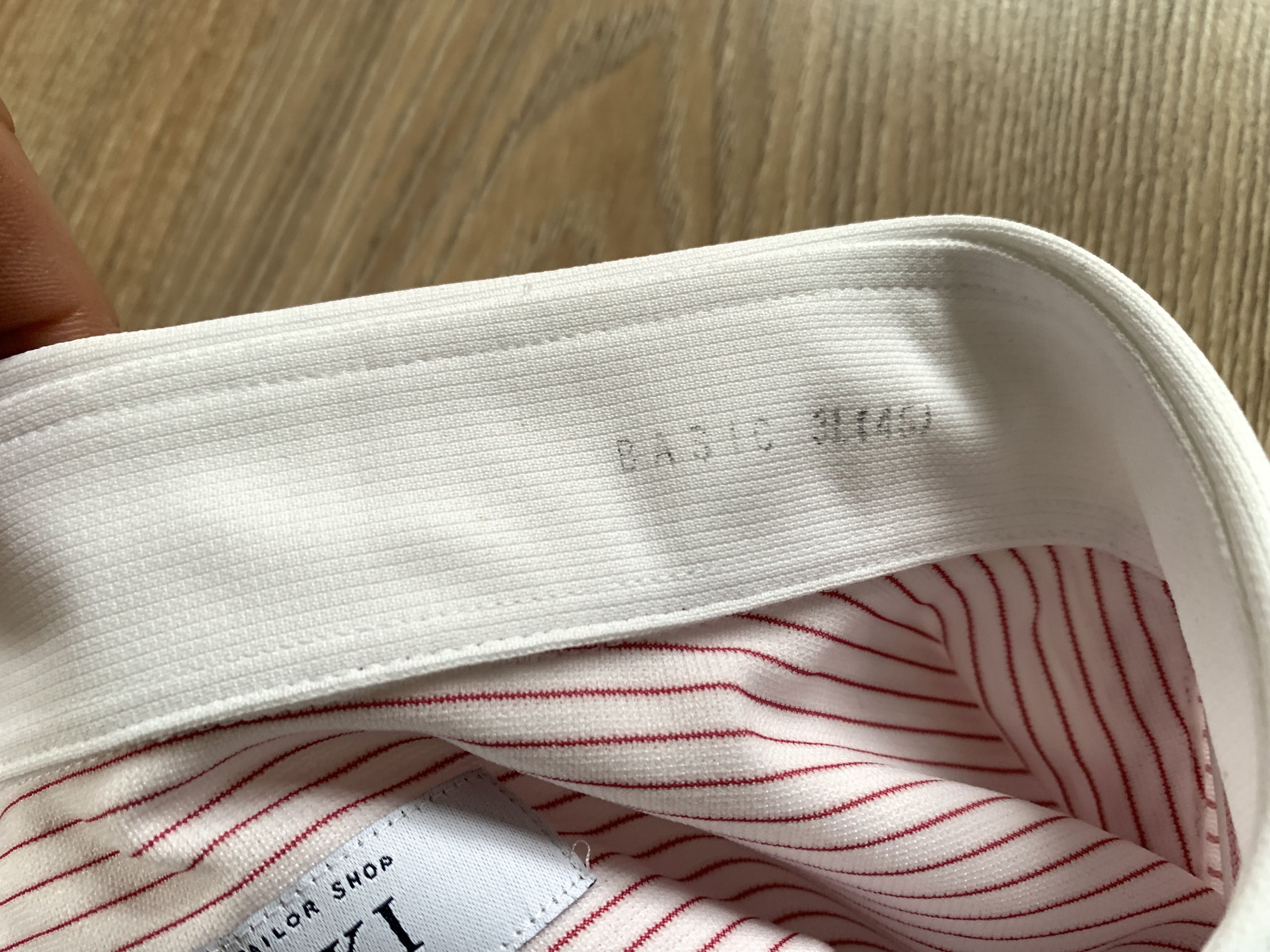 Japanese Brand Aoki Basic White Stripe Short Sleeve Japan Button Shirt Size US L / EU 52-54 / 3 - 6 Thumbnail