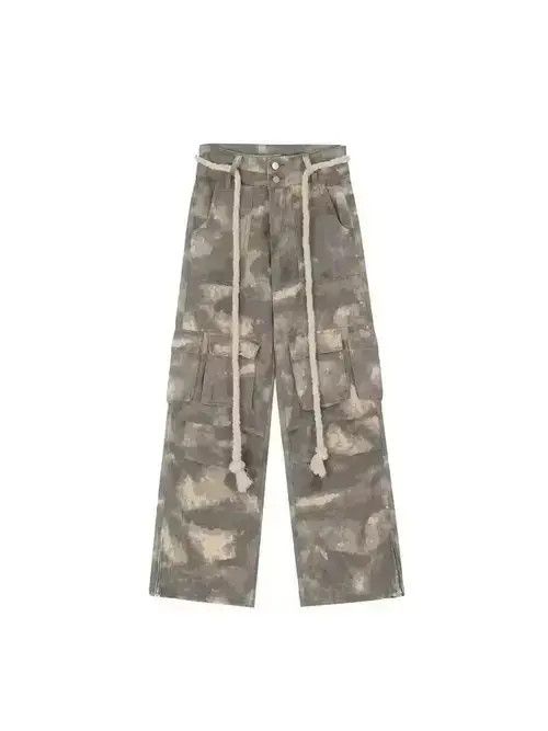 pattern camo baggy hiphop cargo pants