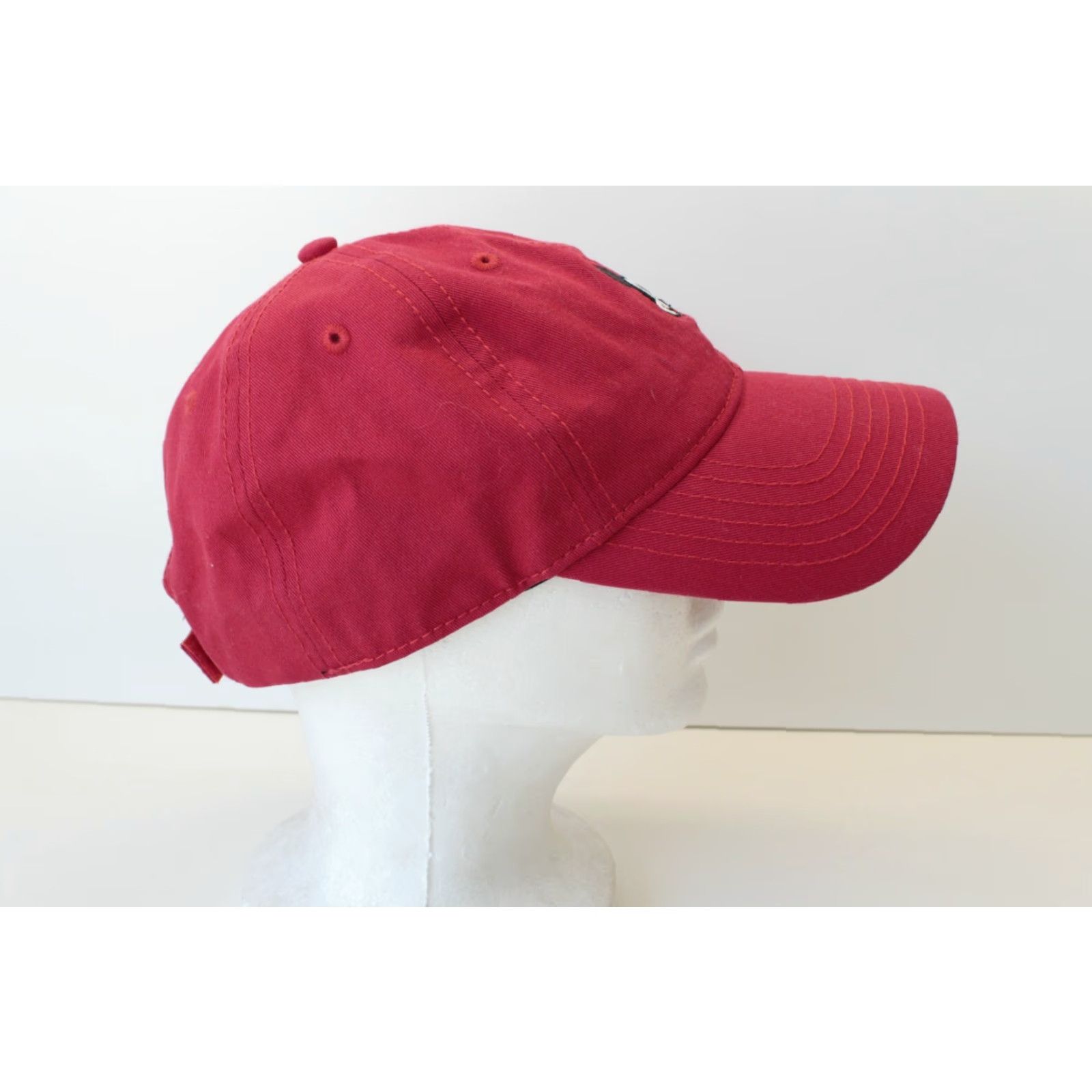 Disney VINTAGE Disney Mickey Mouse Dad Hat Red - Unisex Baseball Cap - Adjustable - FAST FREE SHIPPING - Hats Size ONE SIZE - 5 Thumbnail
