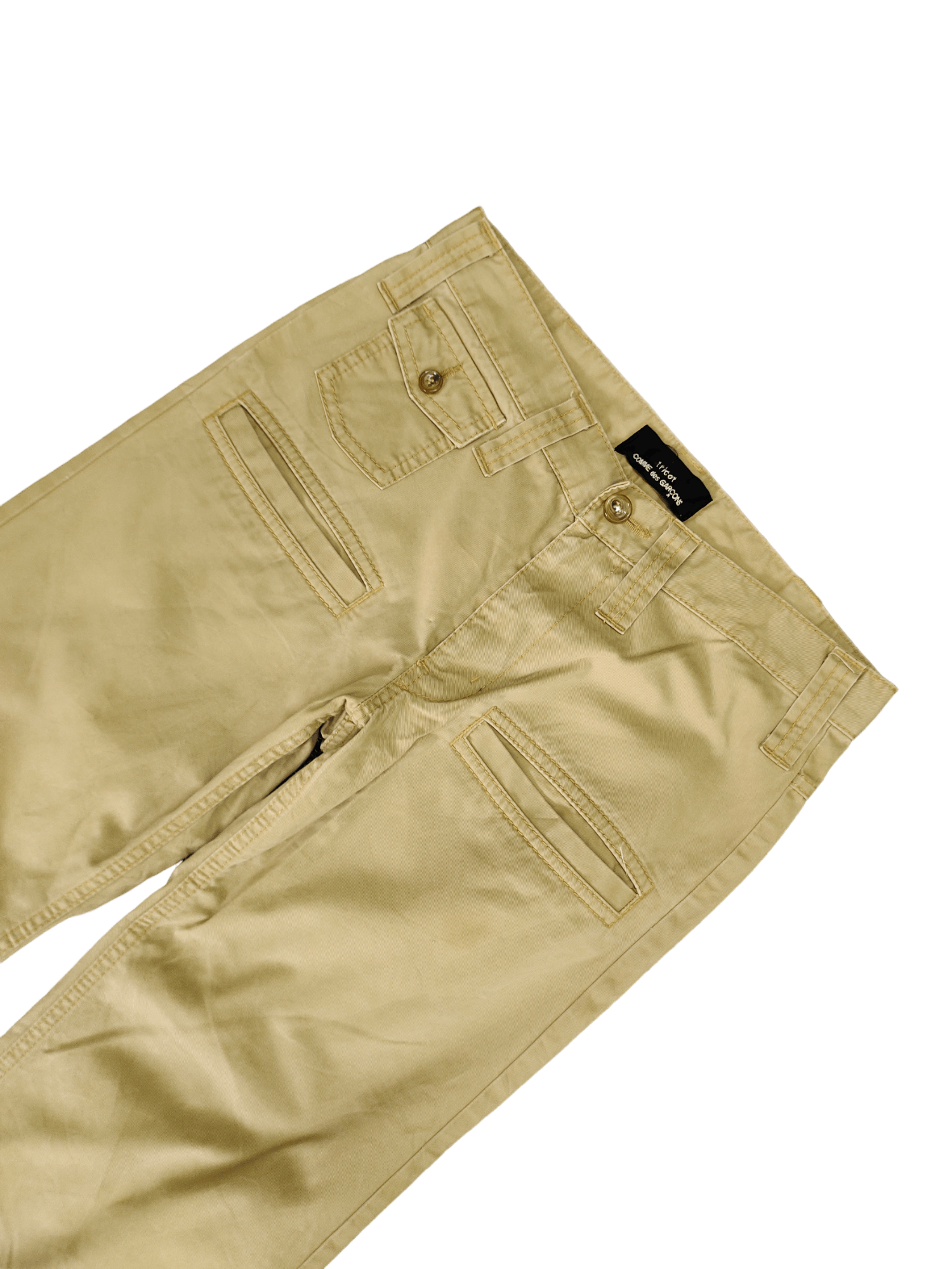 Tricot Comme des Garcons AD2008 Tricot Comme des Garcons Wide leg Bush Pants Size 31" - 4 Thumbnail
