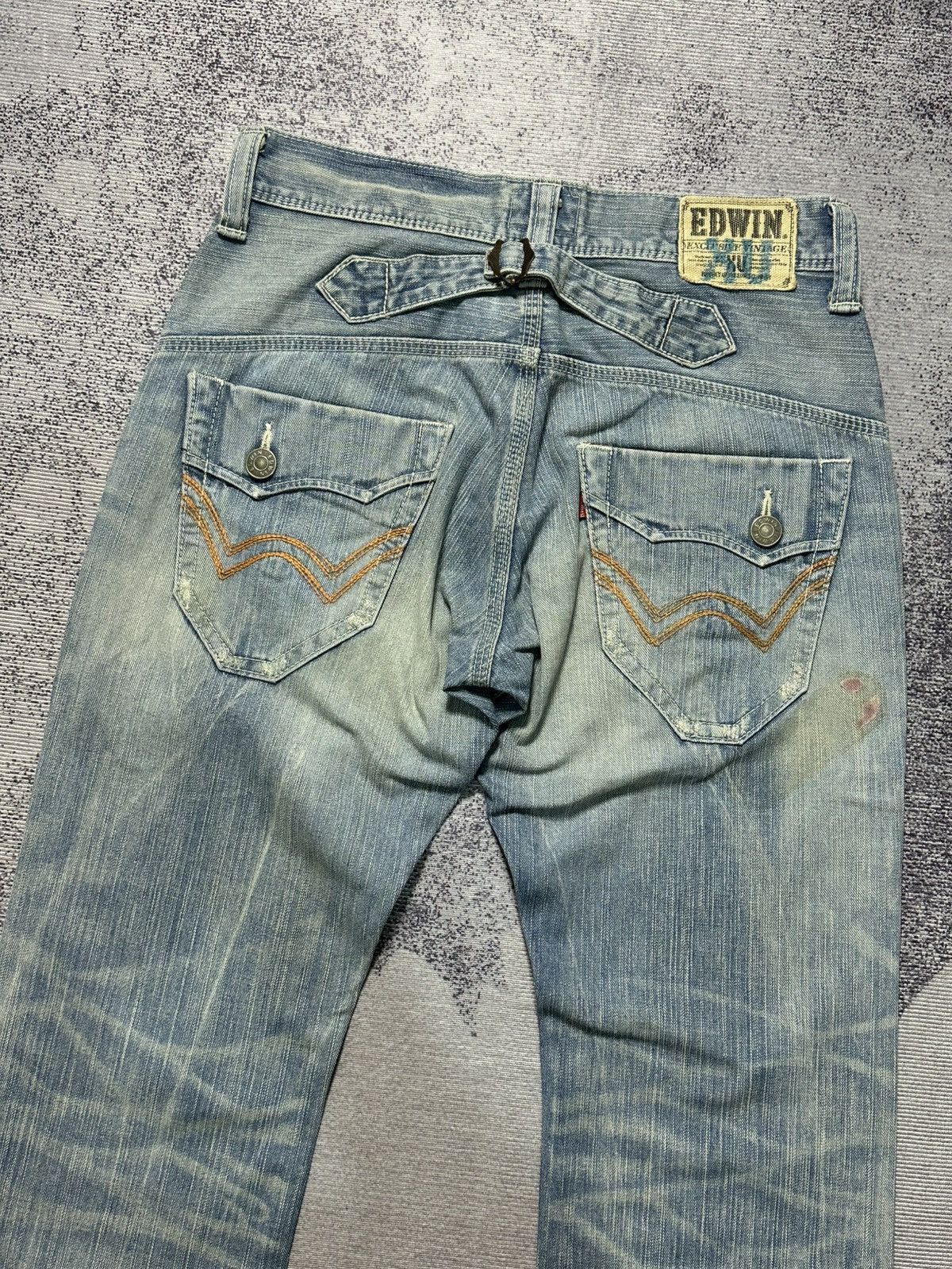 Hysteric Glamour Vintage Edwin Distressed Patcwork Denim Size US 30 / EU 46 - 14 Thumbnail