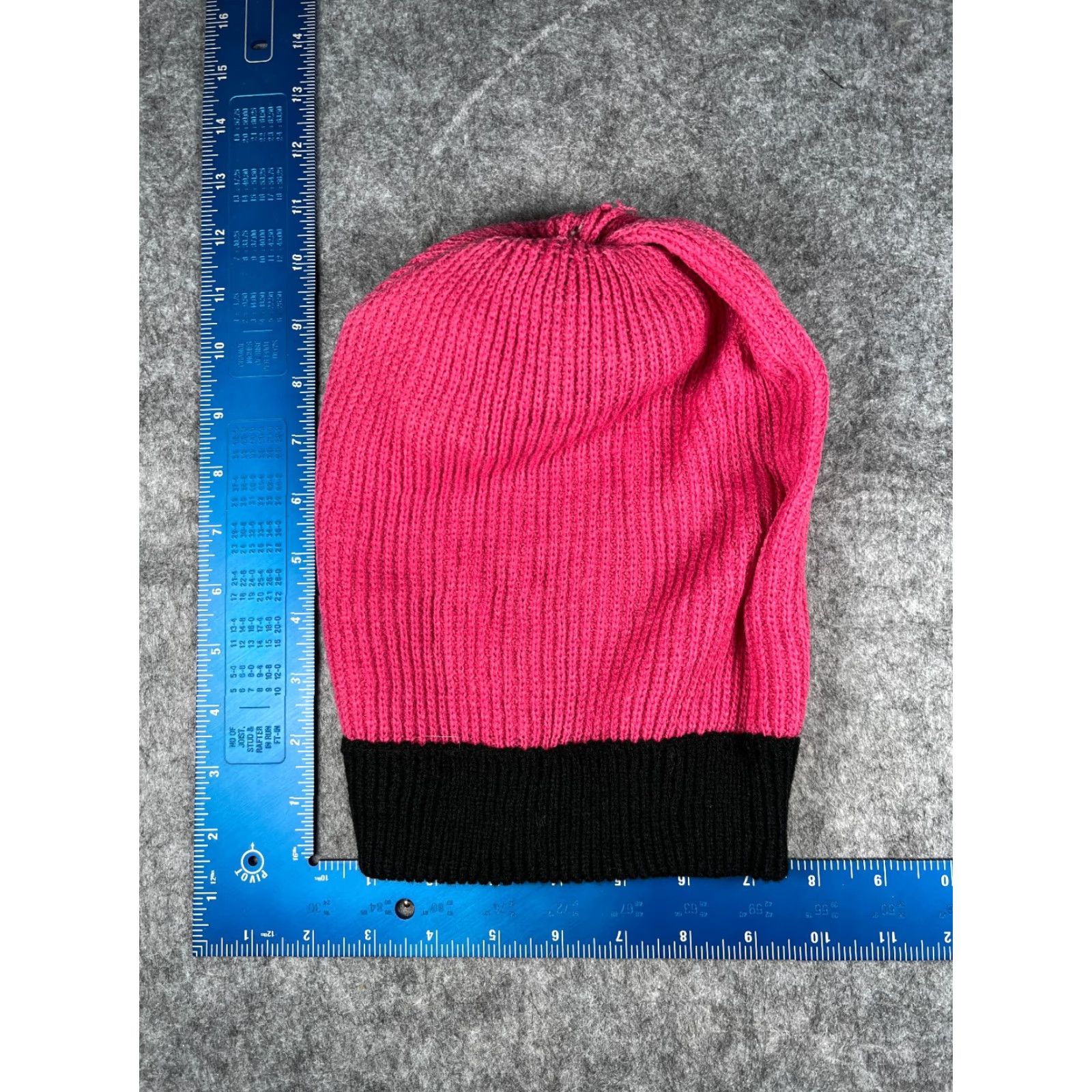 Pinko Beanie Toque Women One Size Pink Black Knit 100% Acrylic Ski Pom Outdoor Size ONE SIZE - 5 Thumbnail