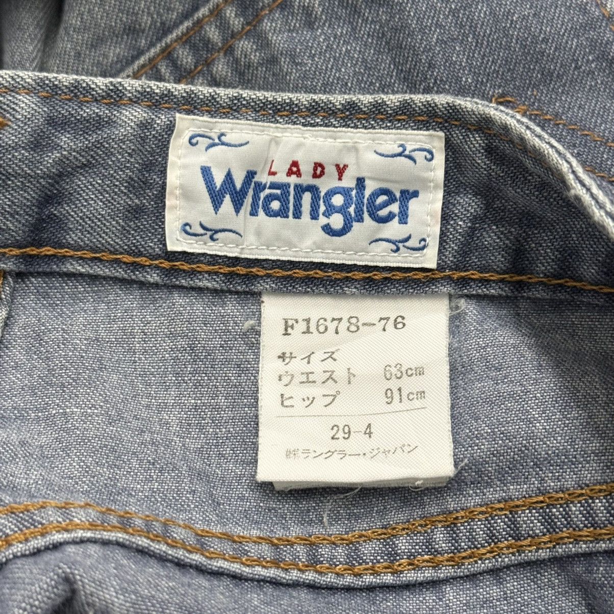 Wrangler Vintage Lady Wrangler Lightwash High Waist Denim Pants Size 29" - 14 Thumbnail