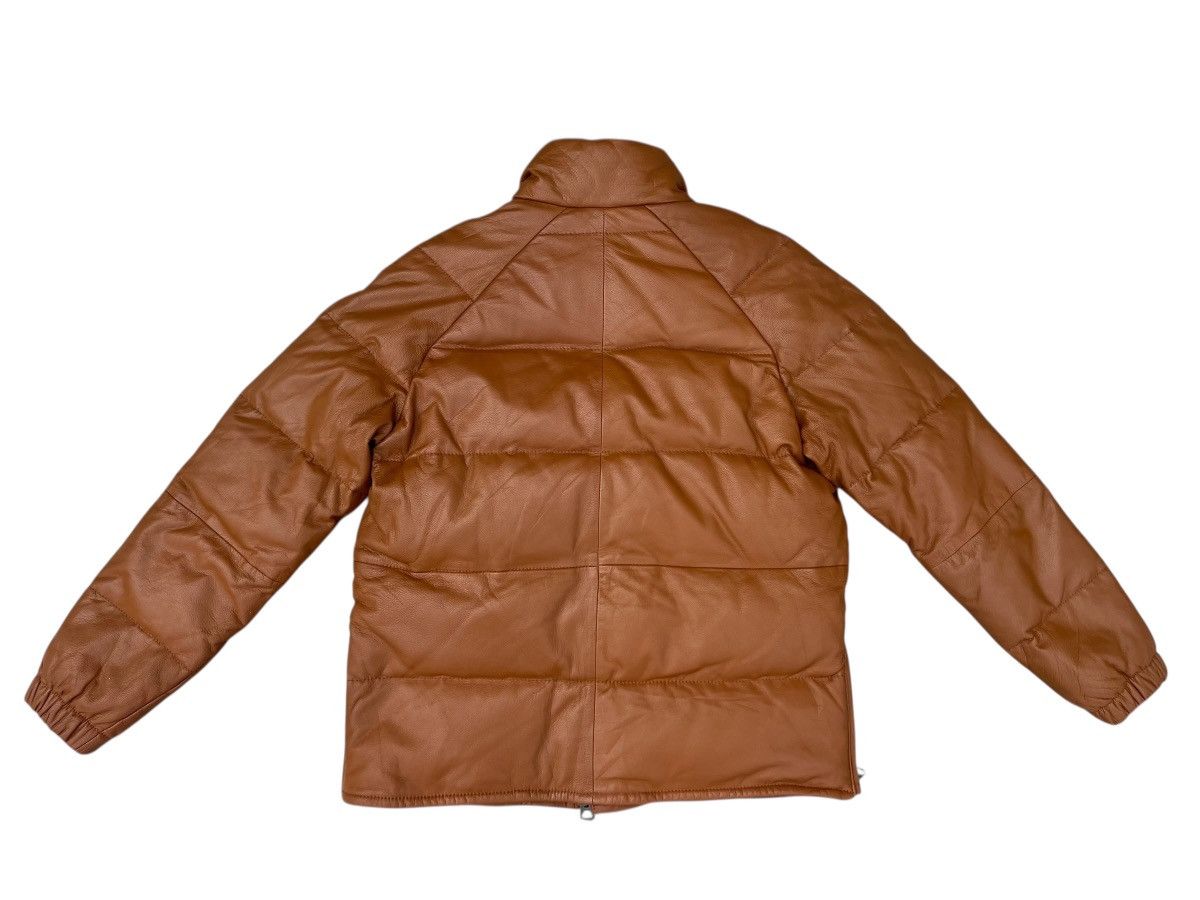 JACKROSE Jackrose Goatskin Leather Down Feather Puffer Jacket Size US M / EU 48-50 / 2 - 19 Thumbnail