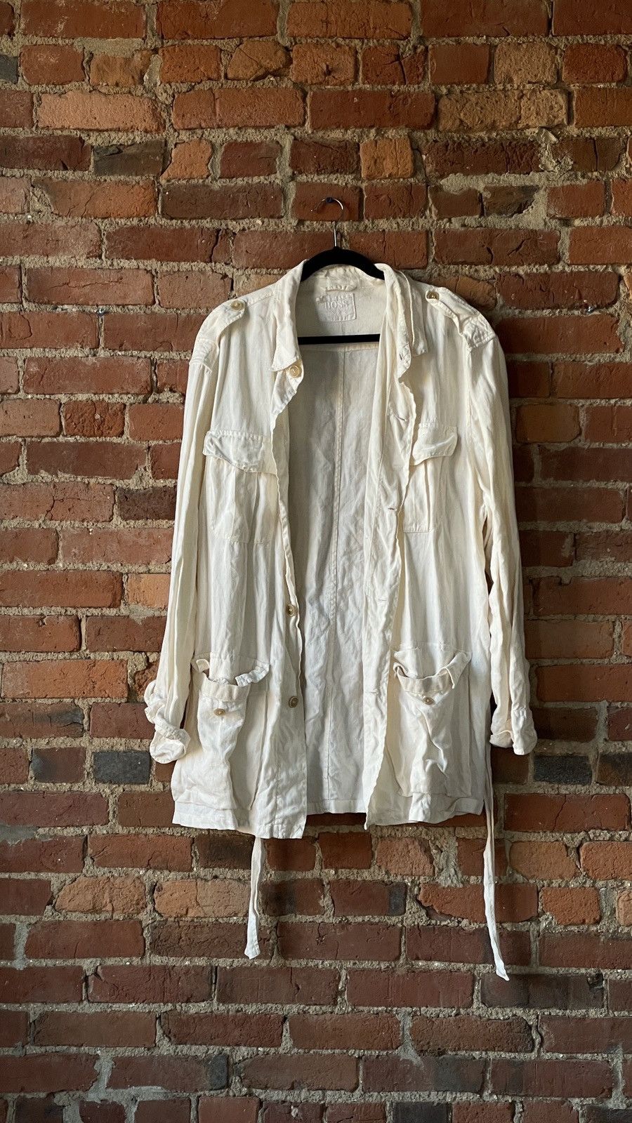 Hugo Boss Linen jacket Size US XL / EU 56 / 4 - 1 Thumbnail