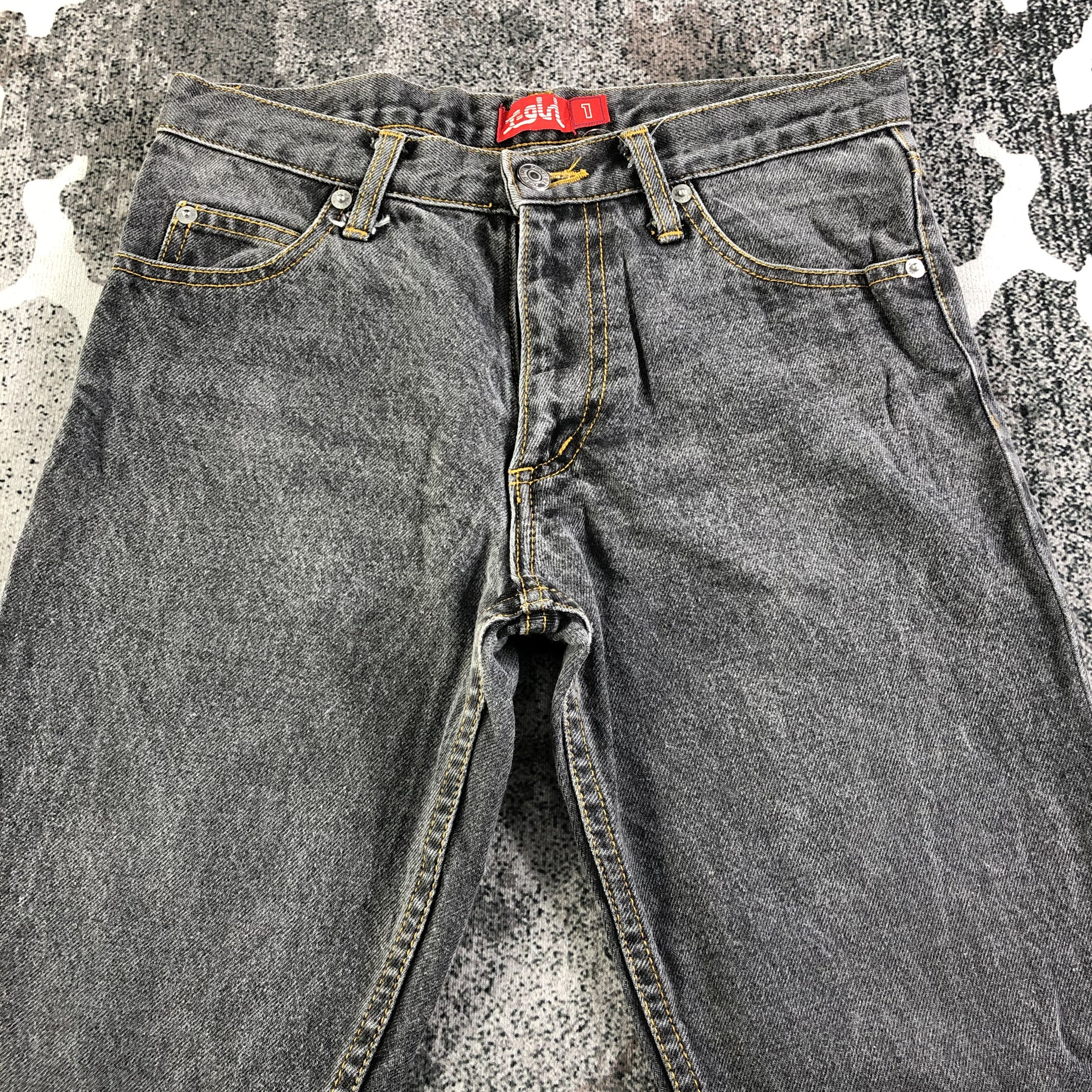 Vintage X Girl Faded Black Jeans KJ2018 Size 28" / US 6 / IT 42 - 4 Thumbnail