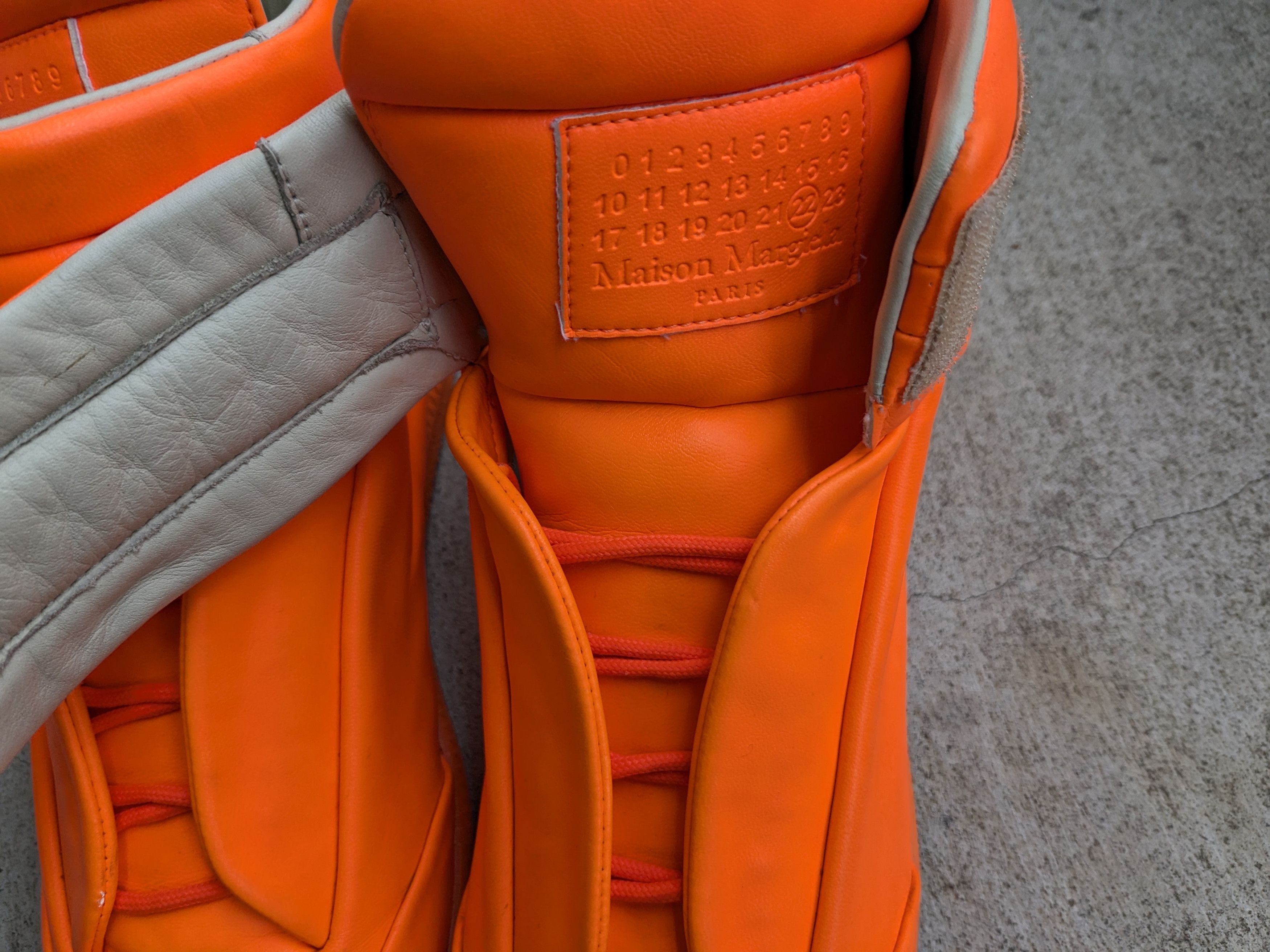 Maison Margiela Maison Margiela Future Orange Size 8 41 High Tops Leather Size US 8 / EU 41 - 3 Thumbnail