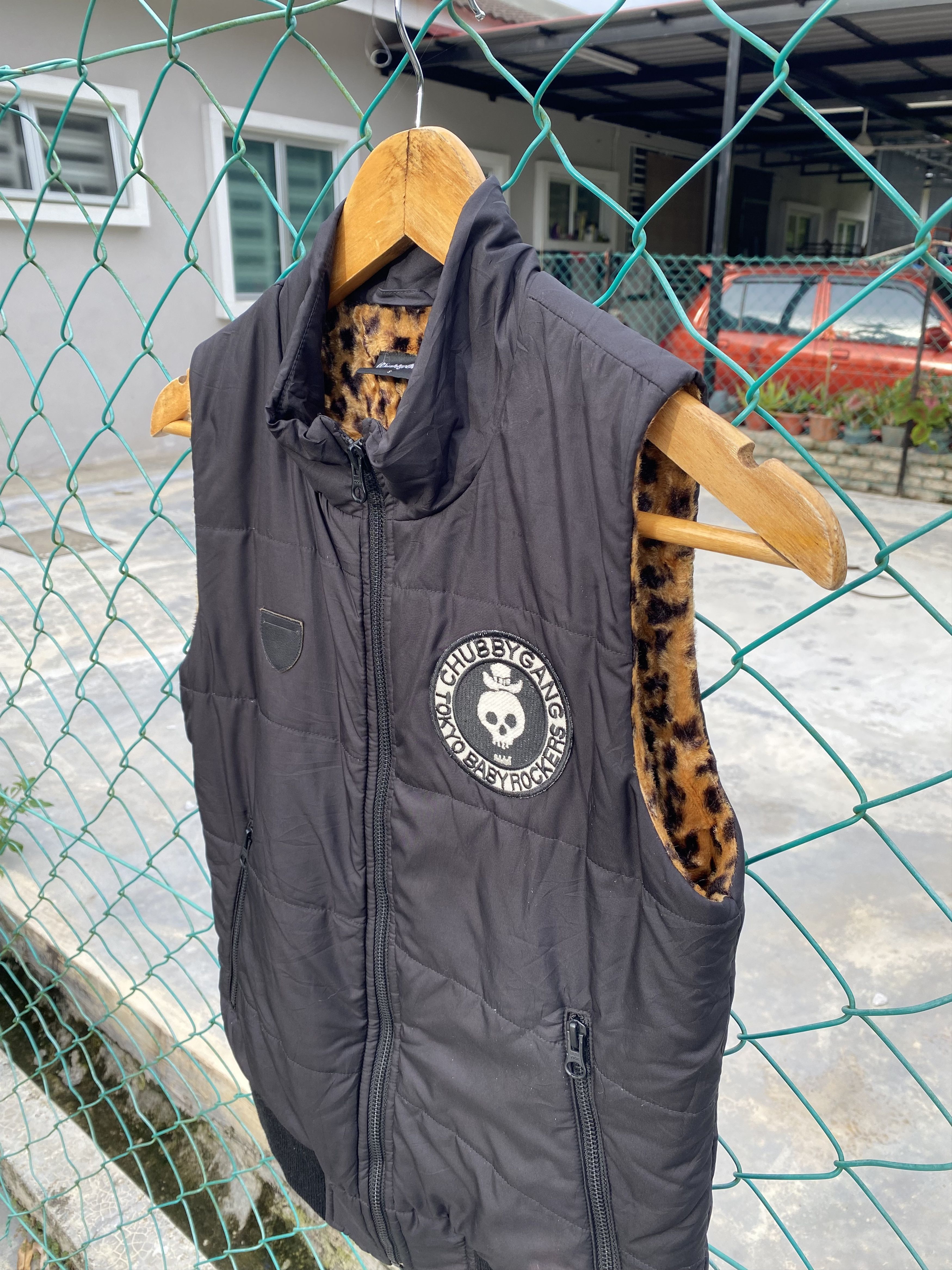 Seditionaries Chubby Gang Tokyo baby rockers sun faded leopard puffer vest Size S / US 4 / IT 40 - 4 Thumbnail