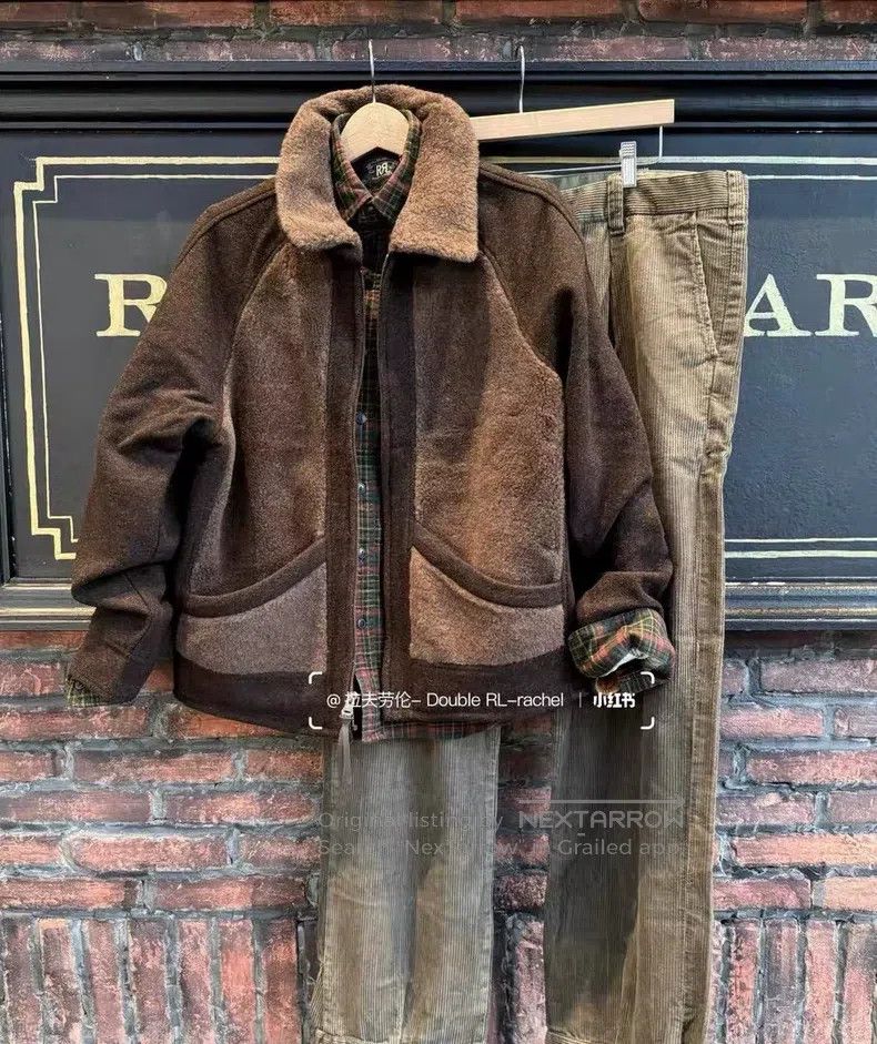 RRL Ralph Lauren RRL Ralph Lauren American retro lamb coat Size US M / EU 48-50 / 2 - 2 Thumbnail